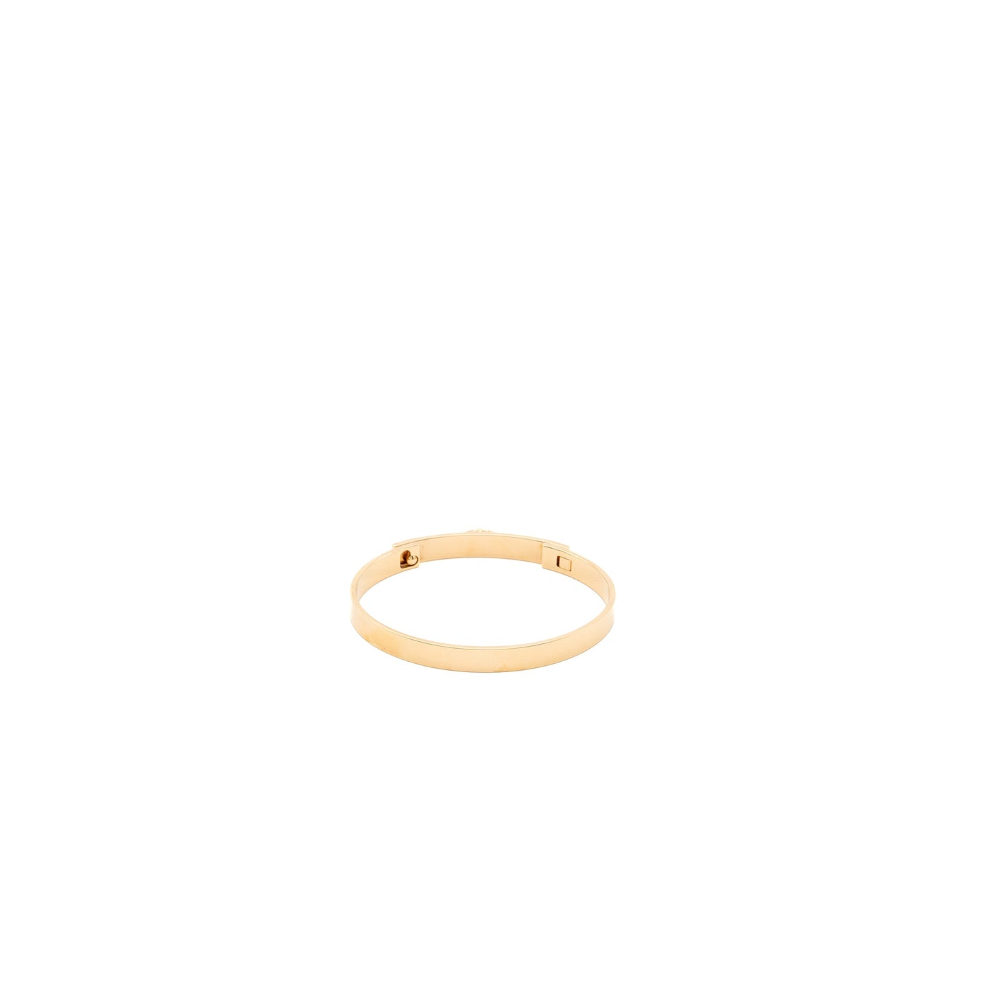 Hermes Size XS Collier De Chien Bracelet Small Model Rose Gold, Diamonds