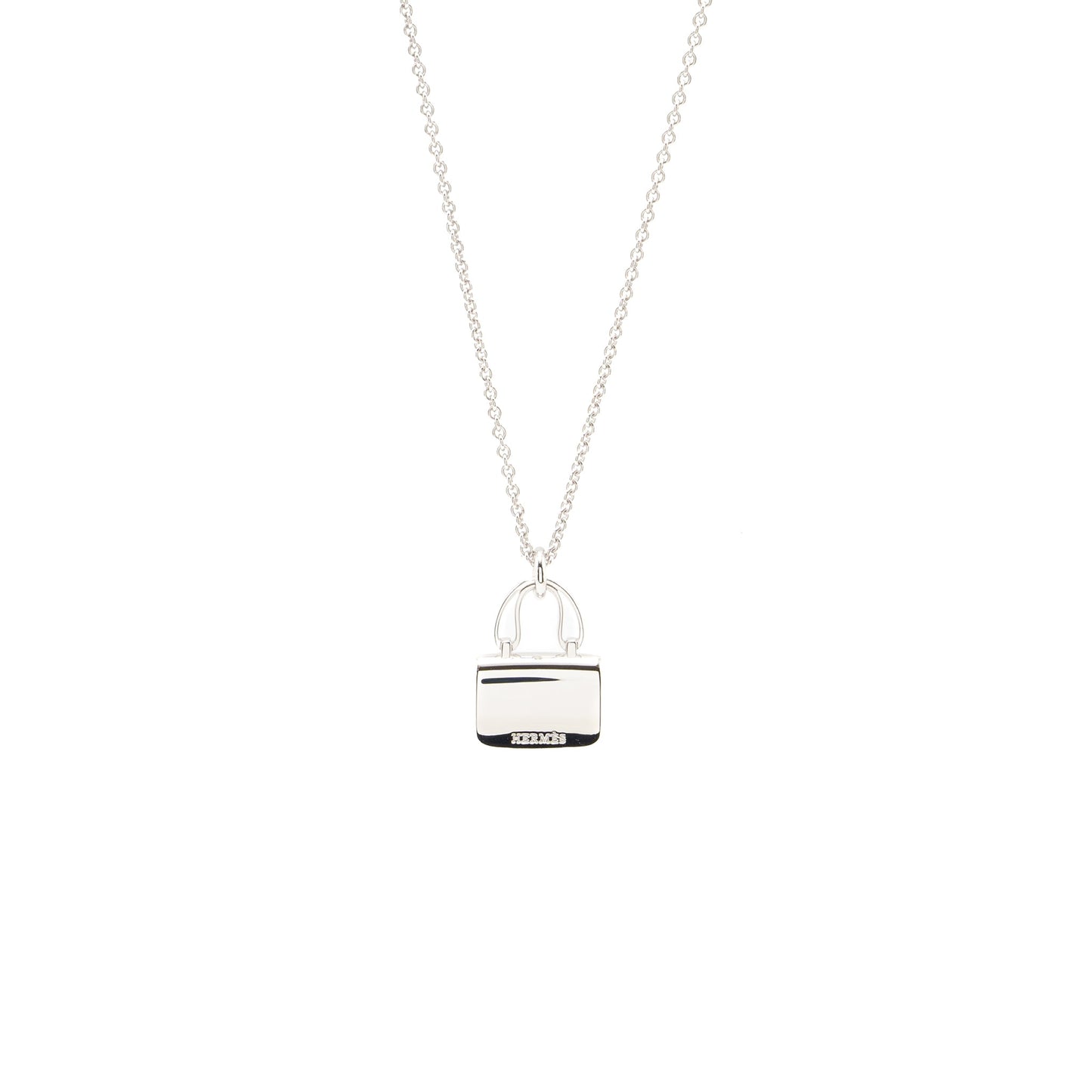 Hermes Amulettes constance pendant white gold, diamonds