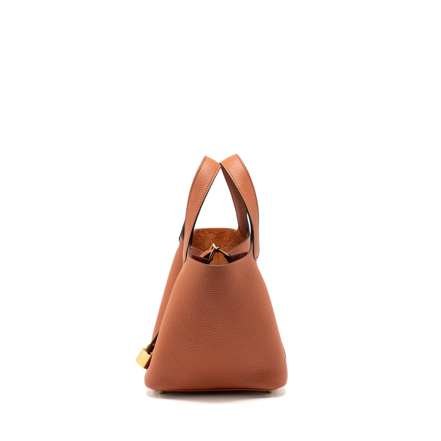 Hermes Picotin 18 lock bag clemence cuivre GHW stamp B