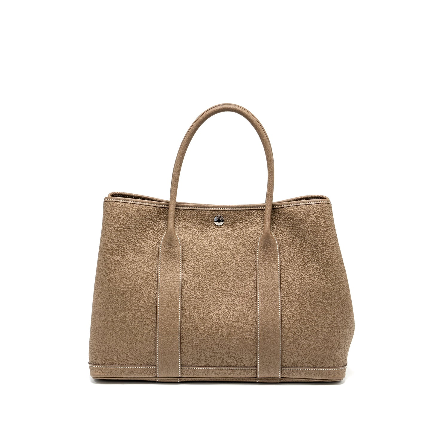 Hermes Garden Party 36 negonda etoupe SHW stamp Z