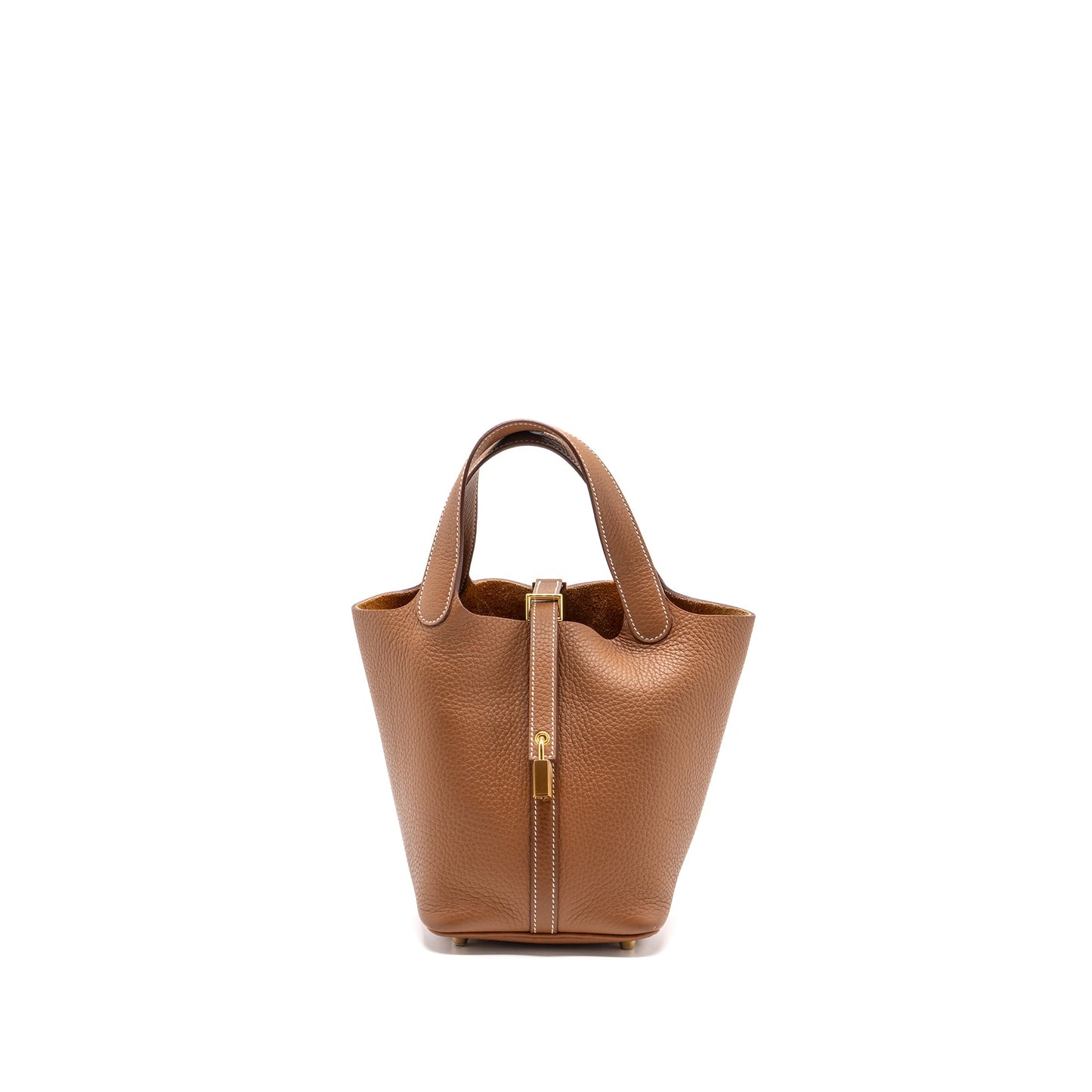Hermes picotin 18 lock bag clemence gold GHW stamp Z