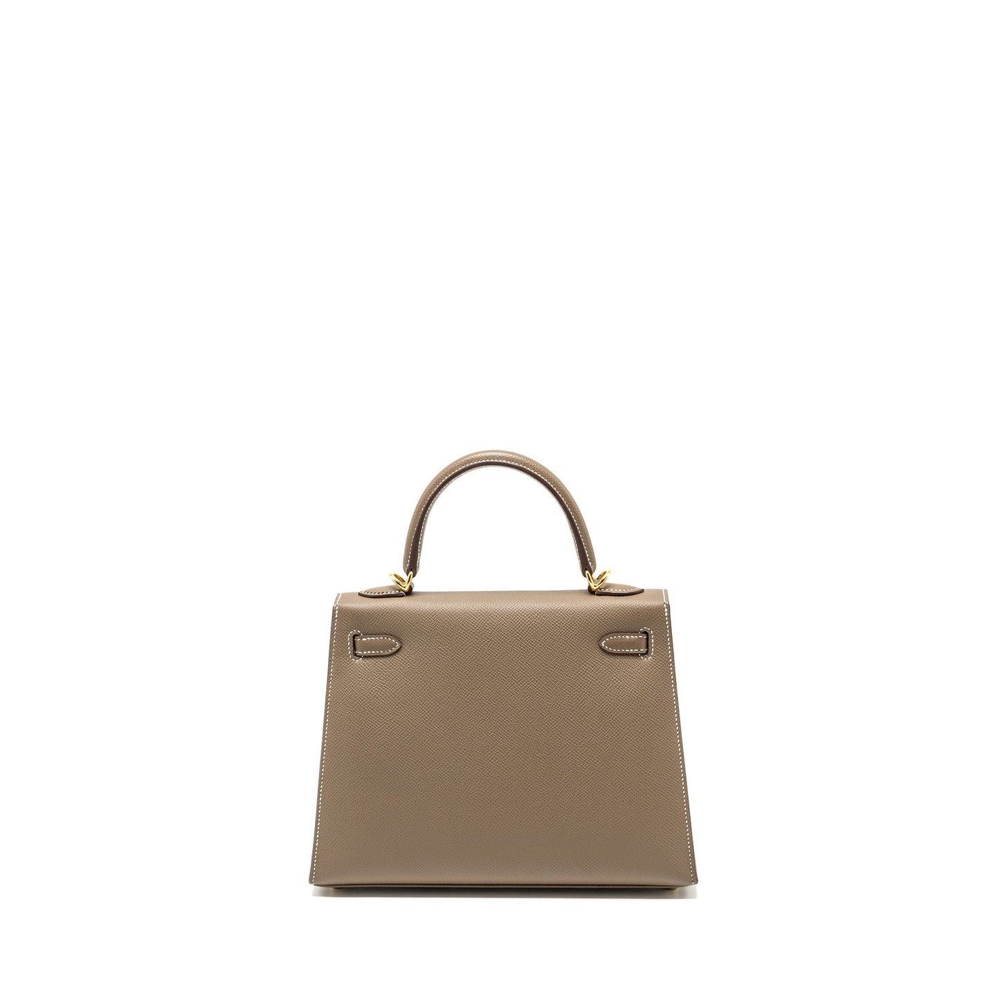 Hermes Kelly 25 Epsom etoupe GHW stamp B
