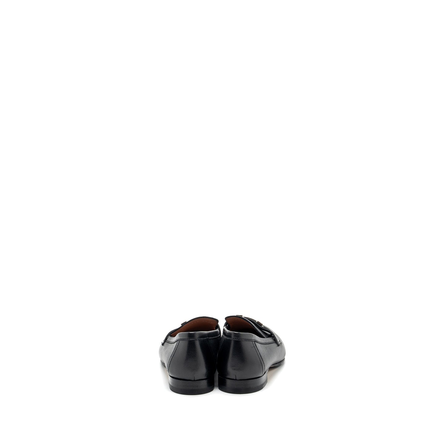 Hermes size 38 Paris loafer goatskin black SHW