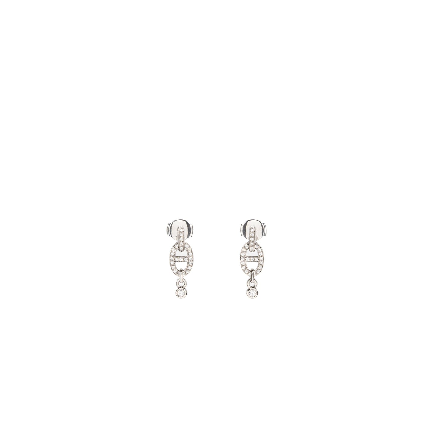 Hermes Farandole Earrings White Gold, Diamonds