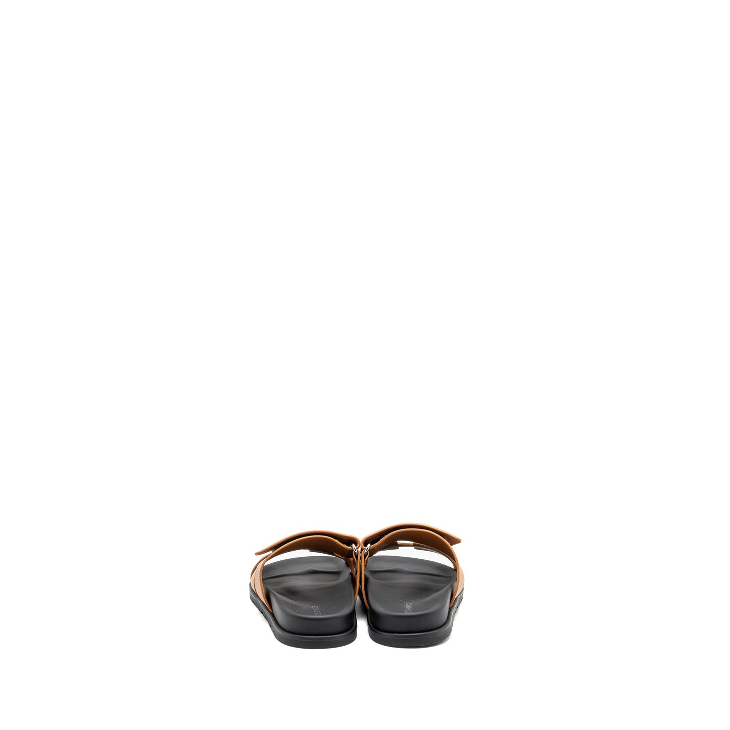 Hermes size 37.5 chypre sandals gold / black