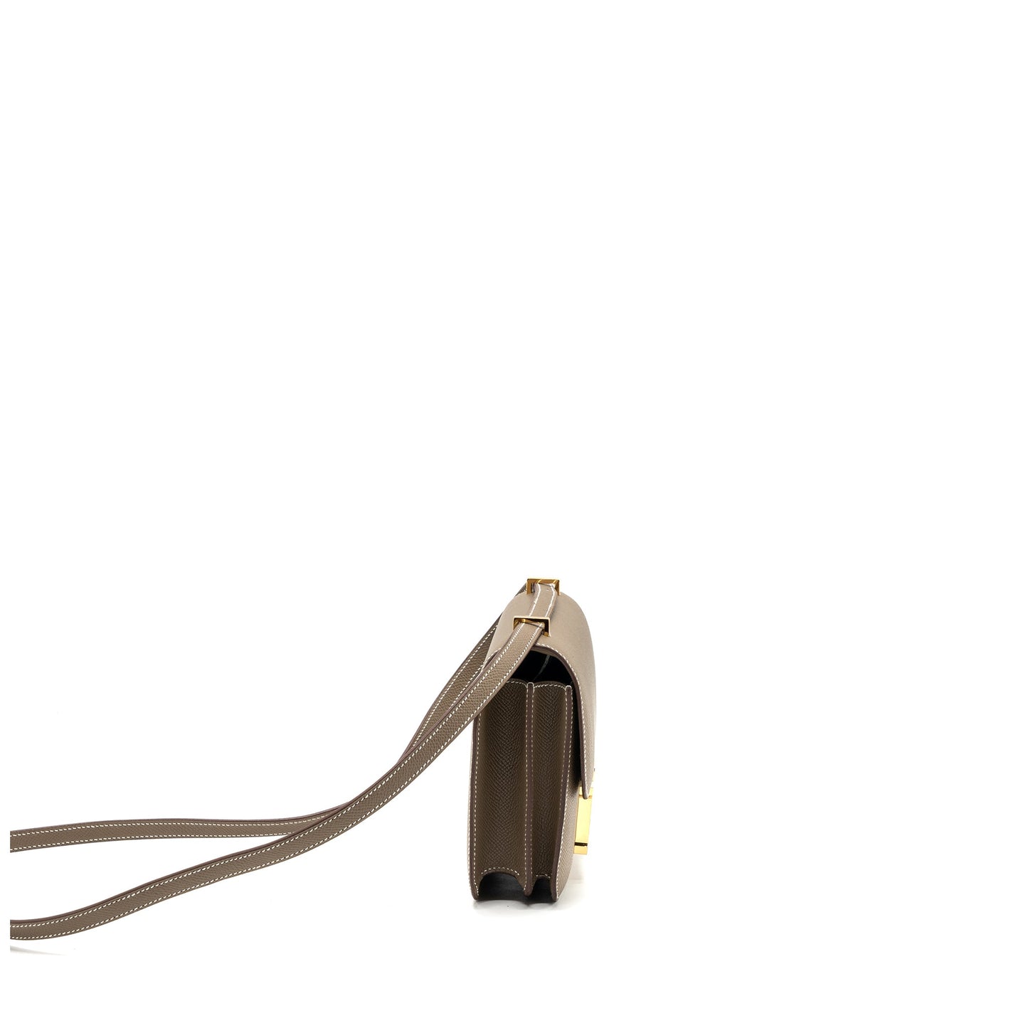 Hermes mini constance epsom etoupe GHW stamp B