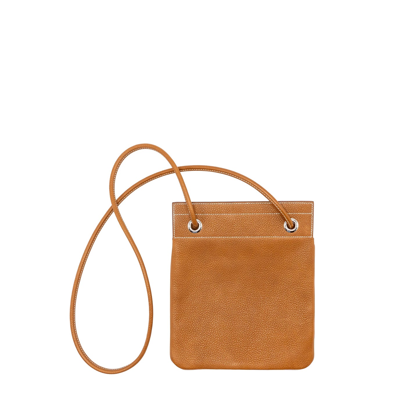 Hermes mini Aline mini barenia faubourg Fauve SHW stamp Y