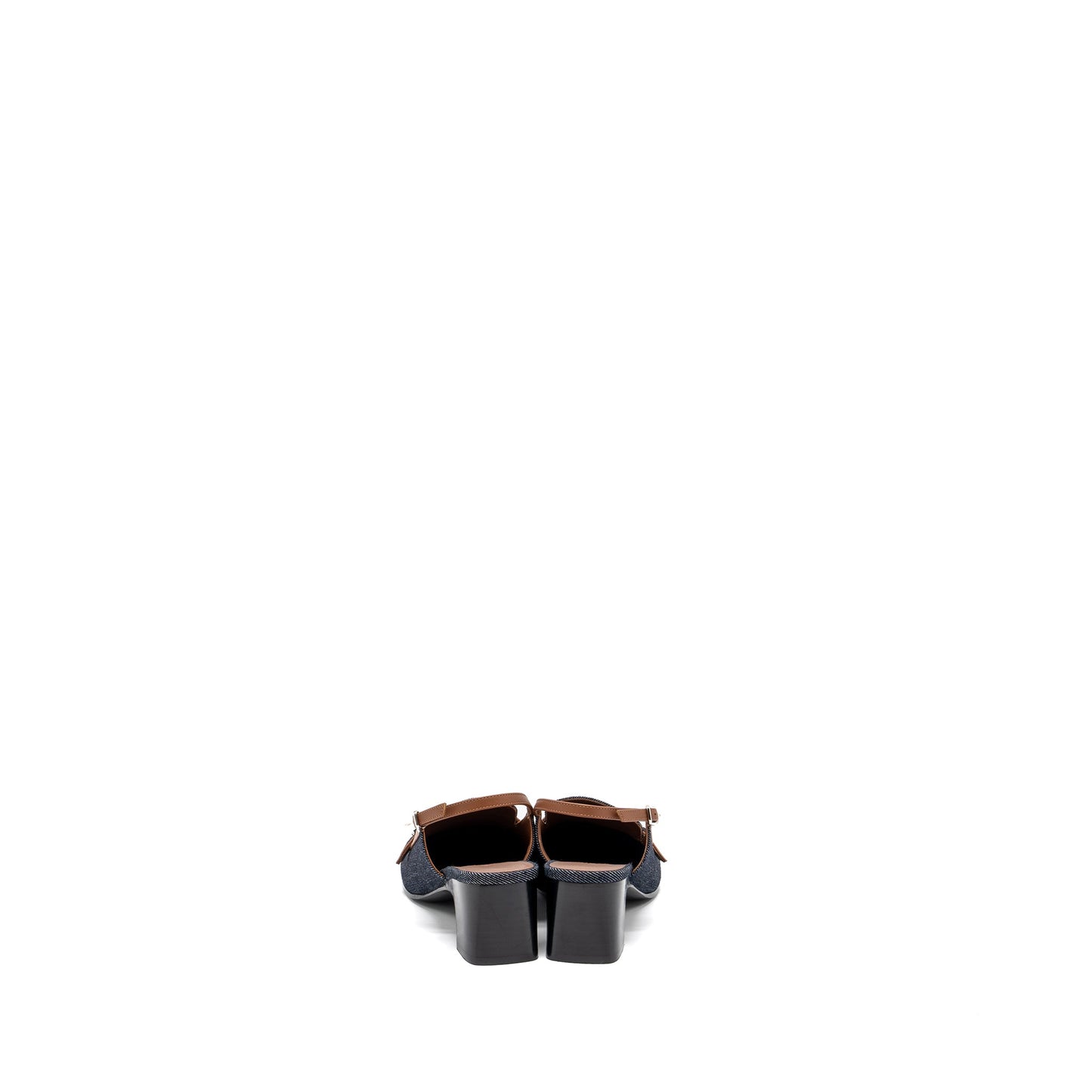 Hermes size 38 sandals denim dark blue/gold SHW