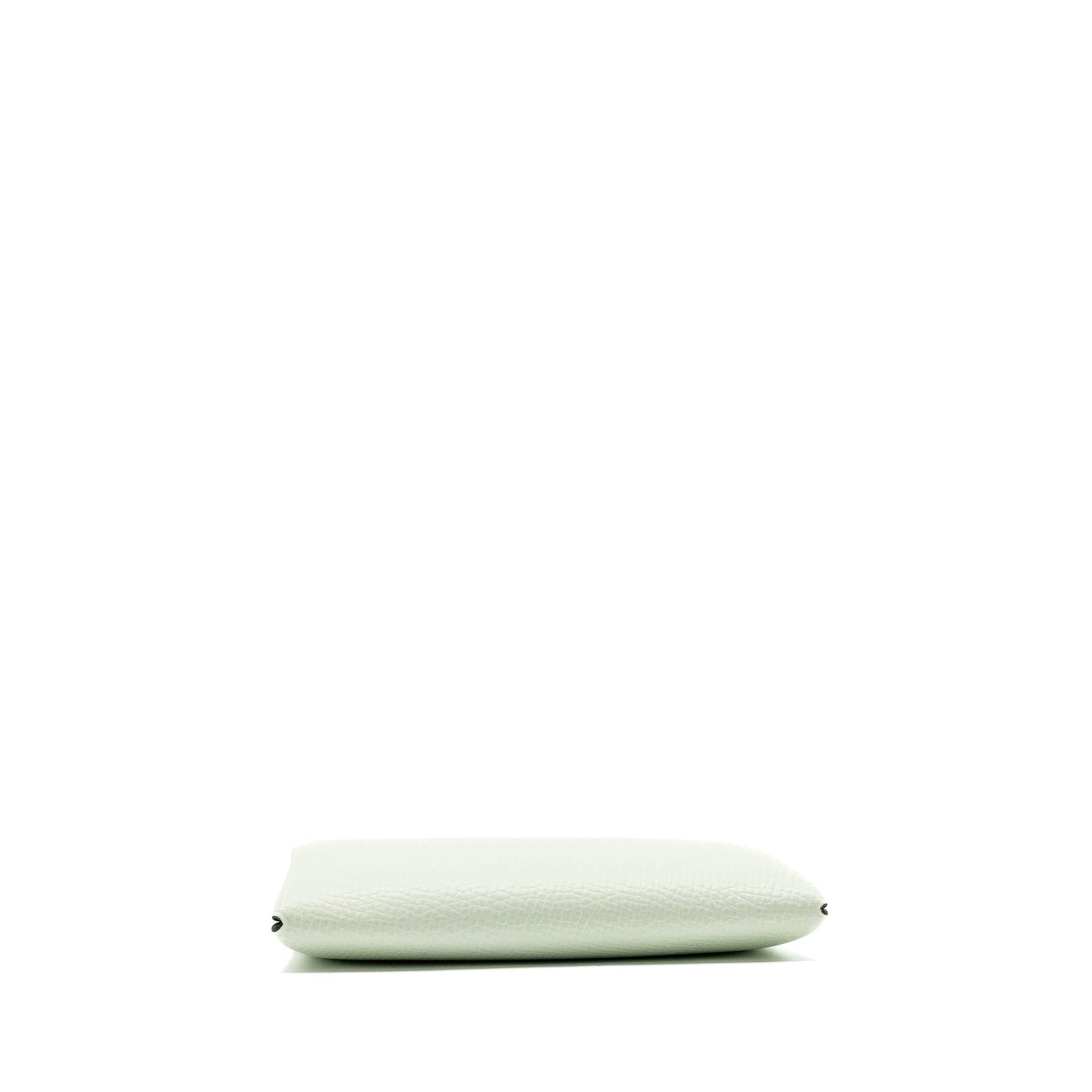 Hermes Calvi Card Holder Epsom Vert Fizz SHW stamp U