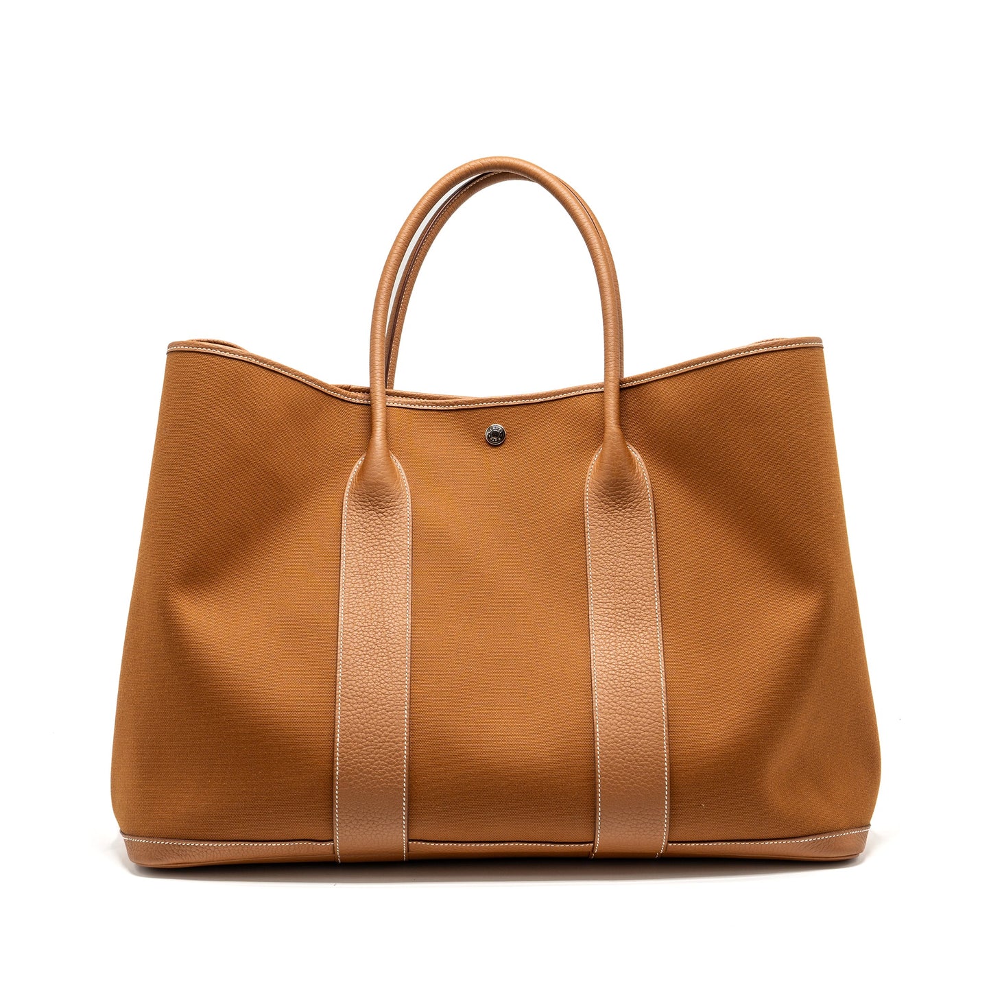 Hermes Garden Party 49 Canvas/Negonda Gold SHW Stamp B