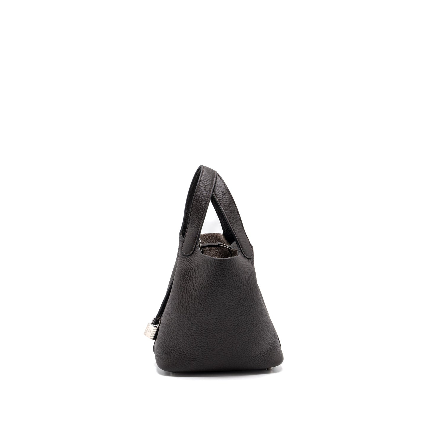 Hermes Picotin 18 Clemence Macassar SHW Stamp B