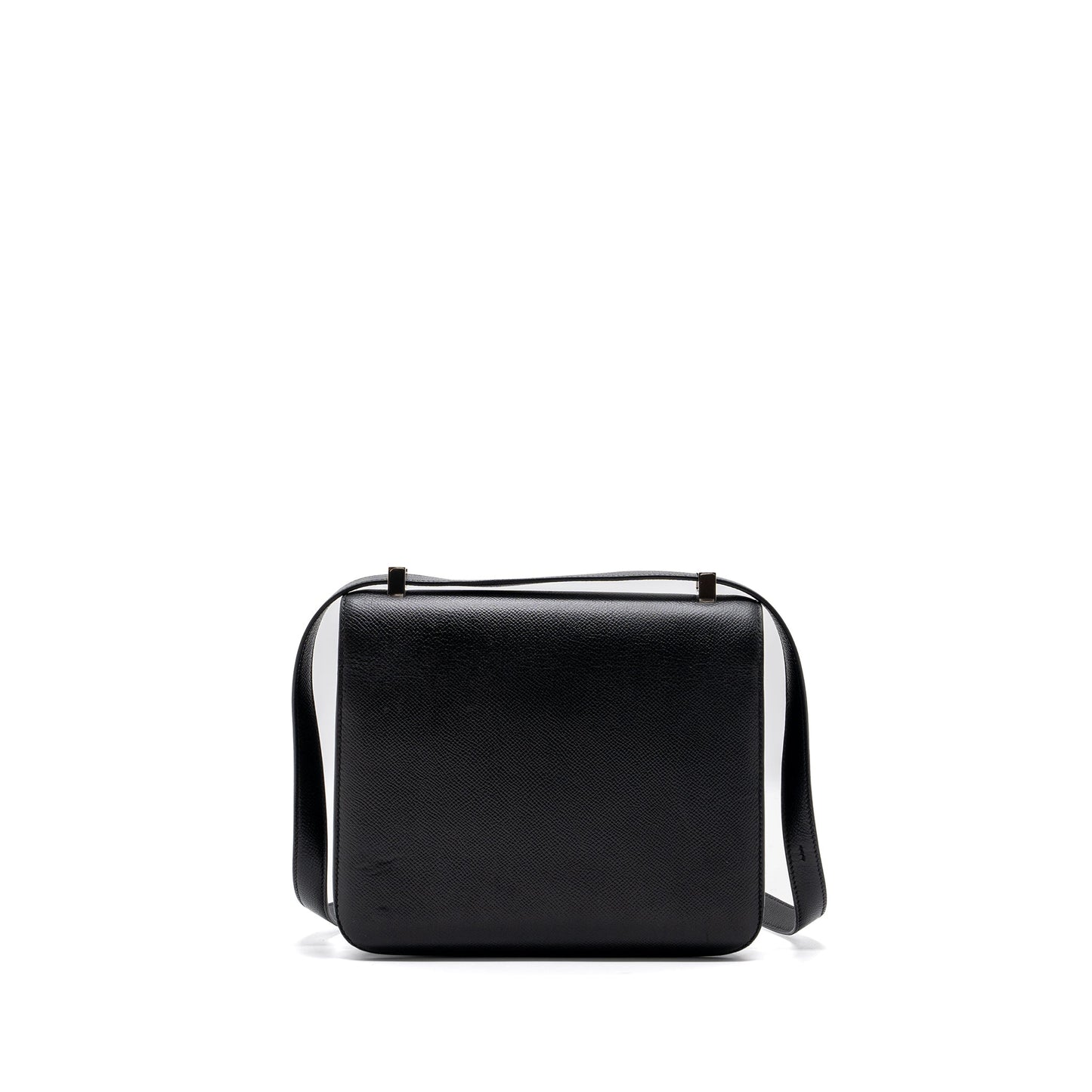 Hermes Constance 24 Epsom Black SHW Stamp A
