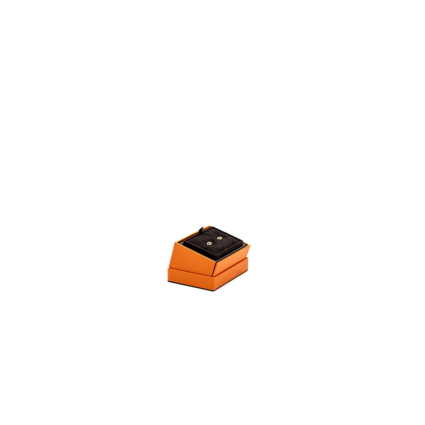 Hermes farandole earrings very small model rose gold