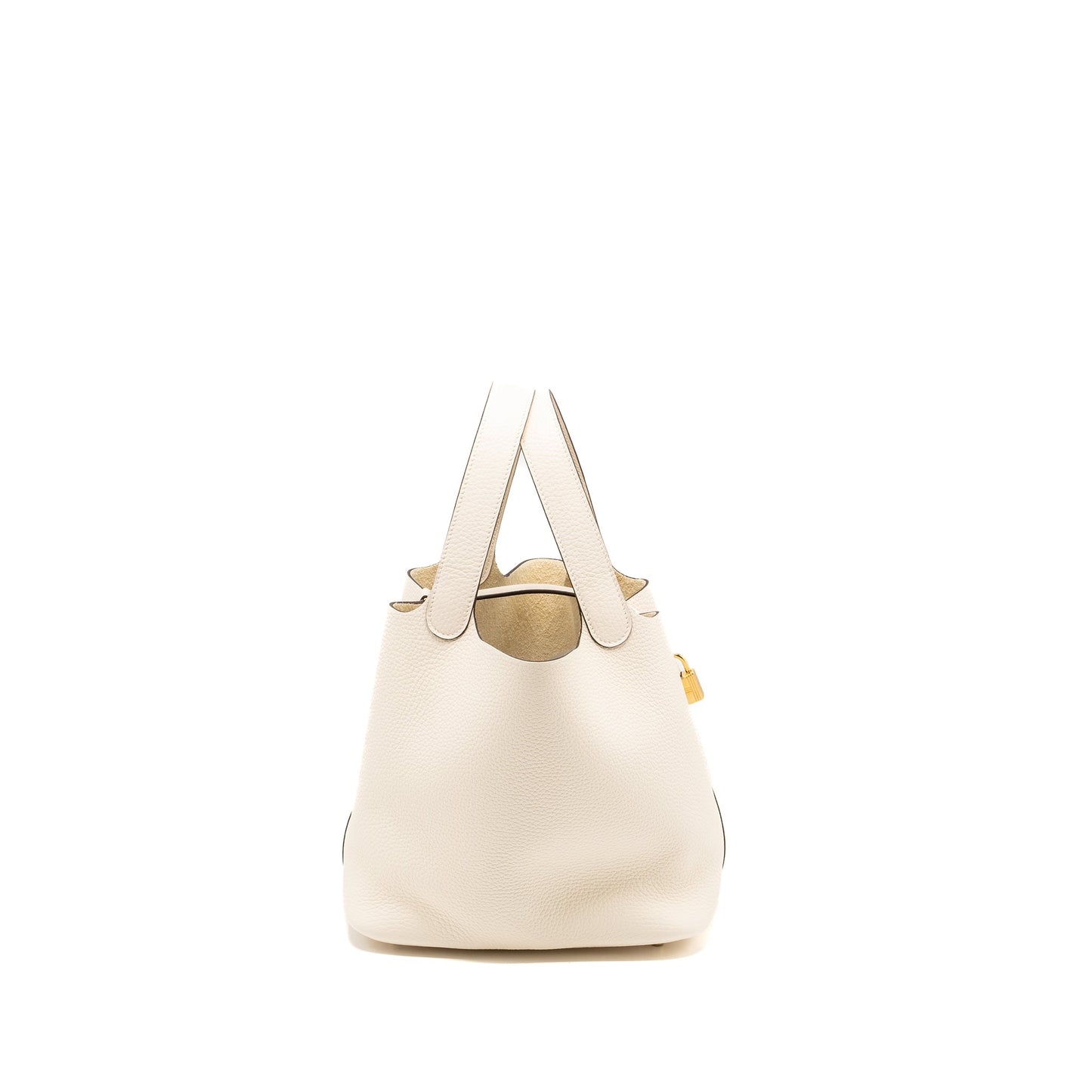 Hermes picotin 22 lock bag clemence nata GHW stamp B