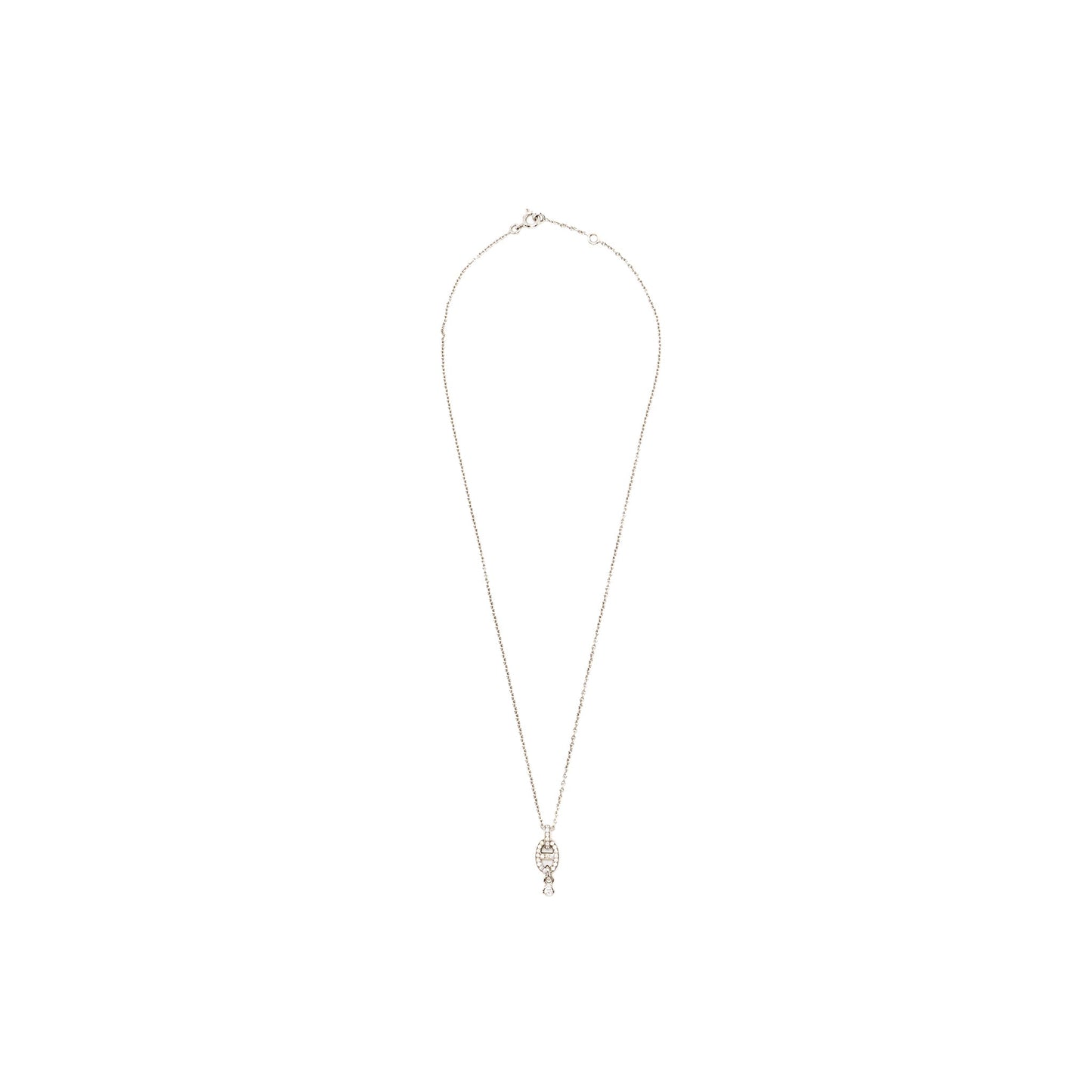 Hermes Farandole Necklace White Gold, Diamonds