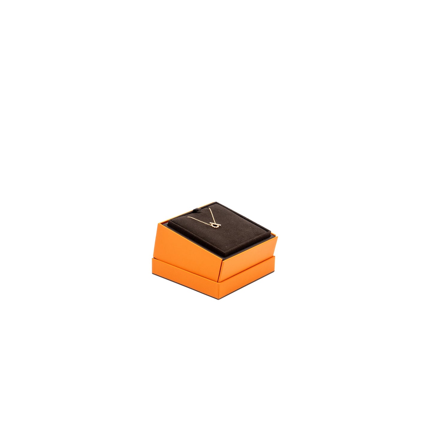 HERMES Finesse Necklace Rose Gold/Diamonds