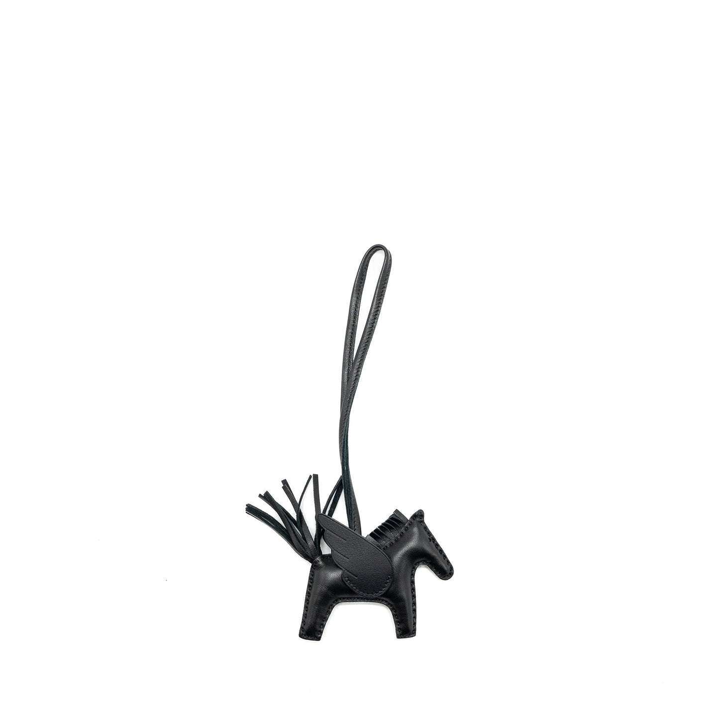 Hermes rodeo Pegasus pm bag charm so black stamp Z