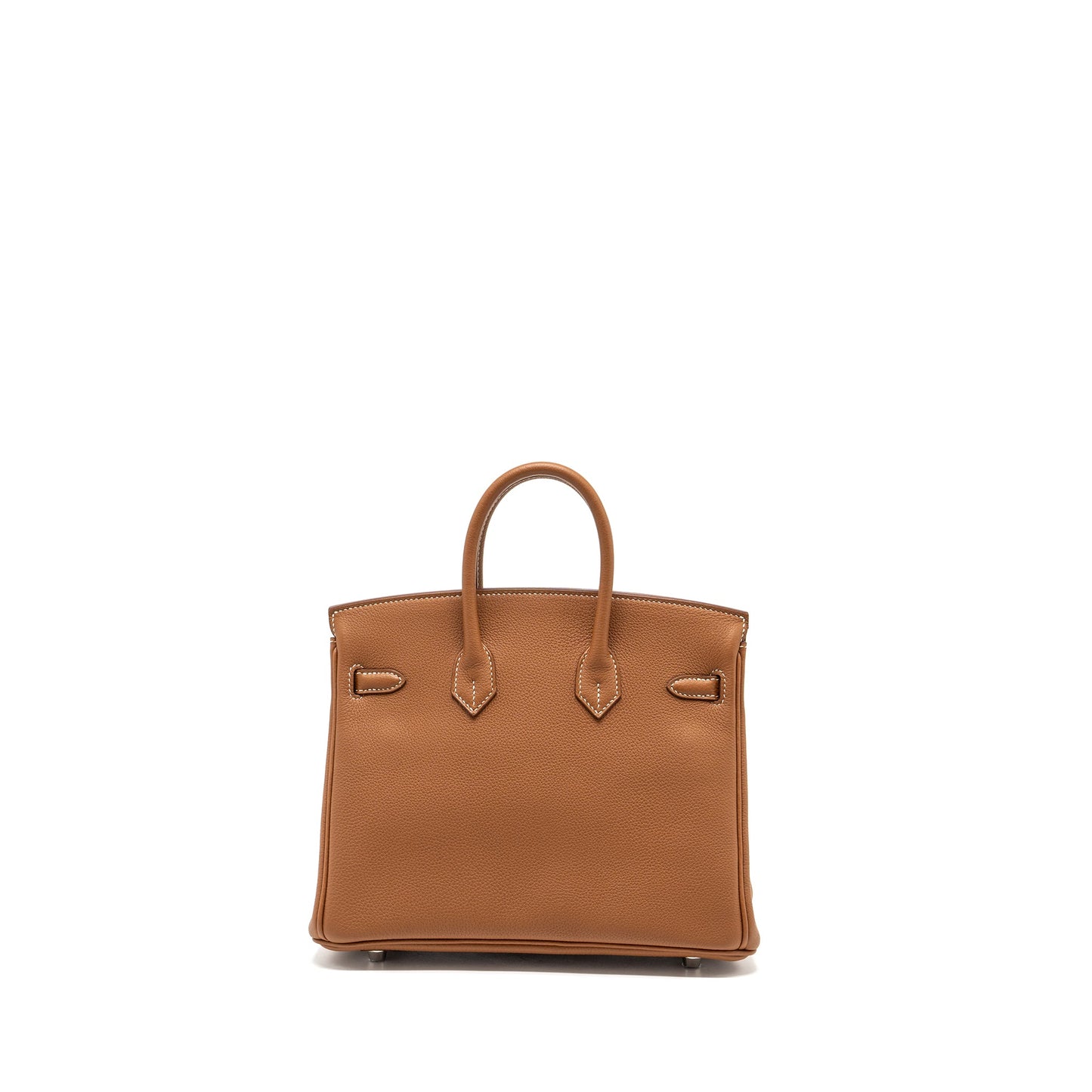 Hermes Birkin 25 Togo Gold SHW Stamp C