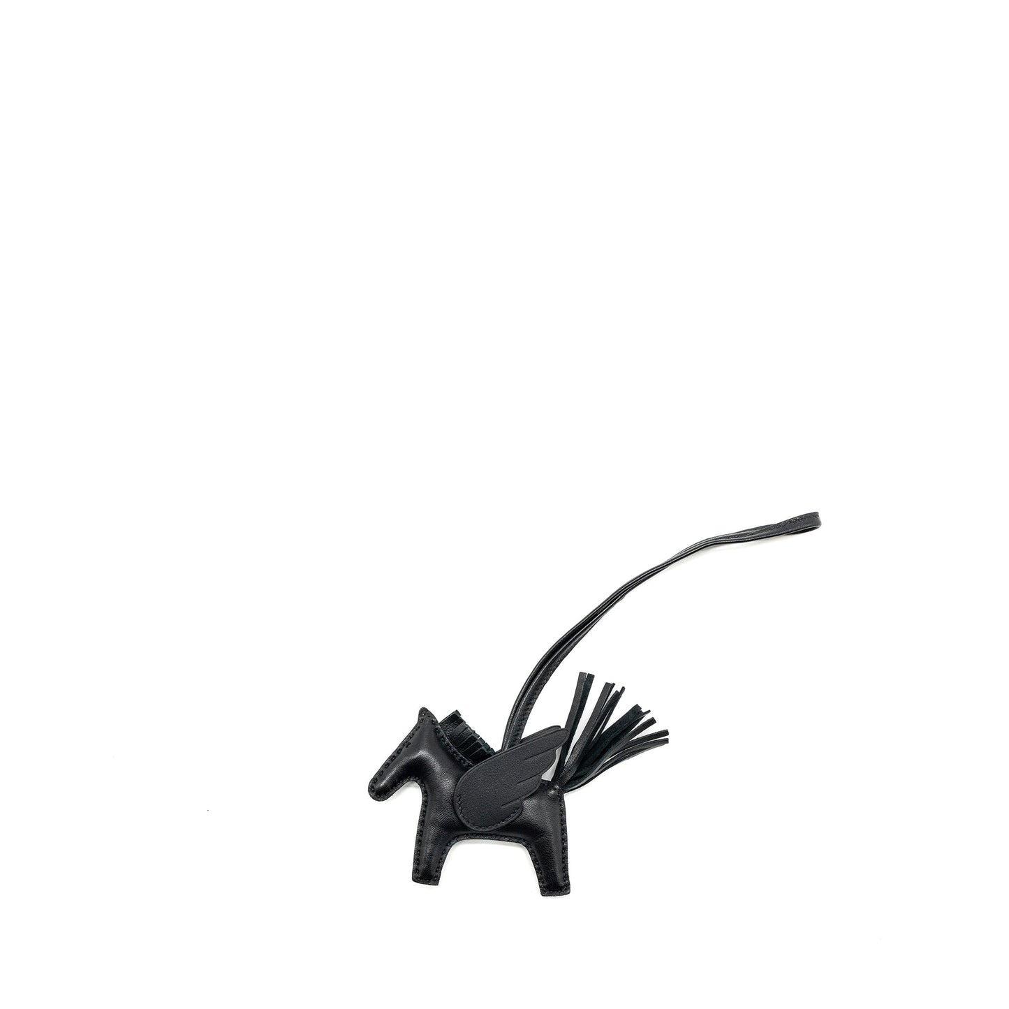 Hermes rodeo Pegasus pm bag charm so black stamp Z