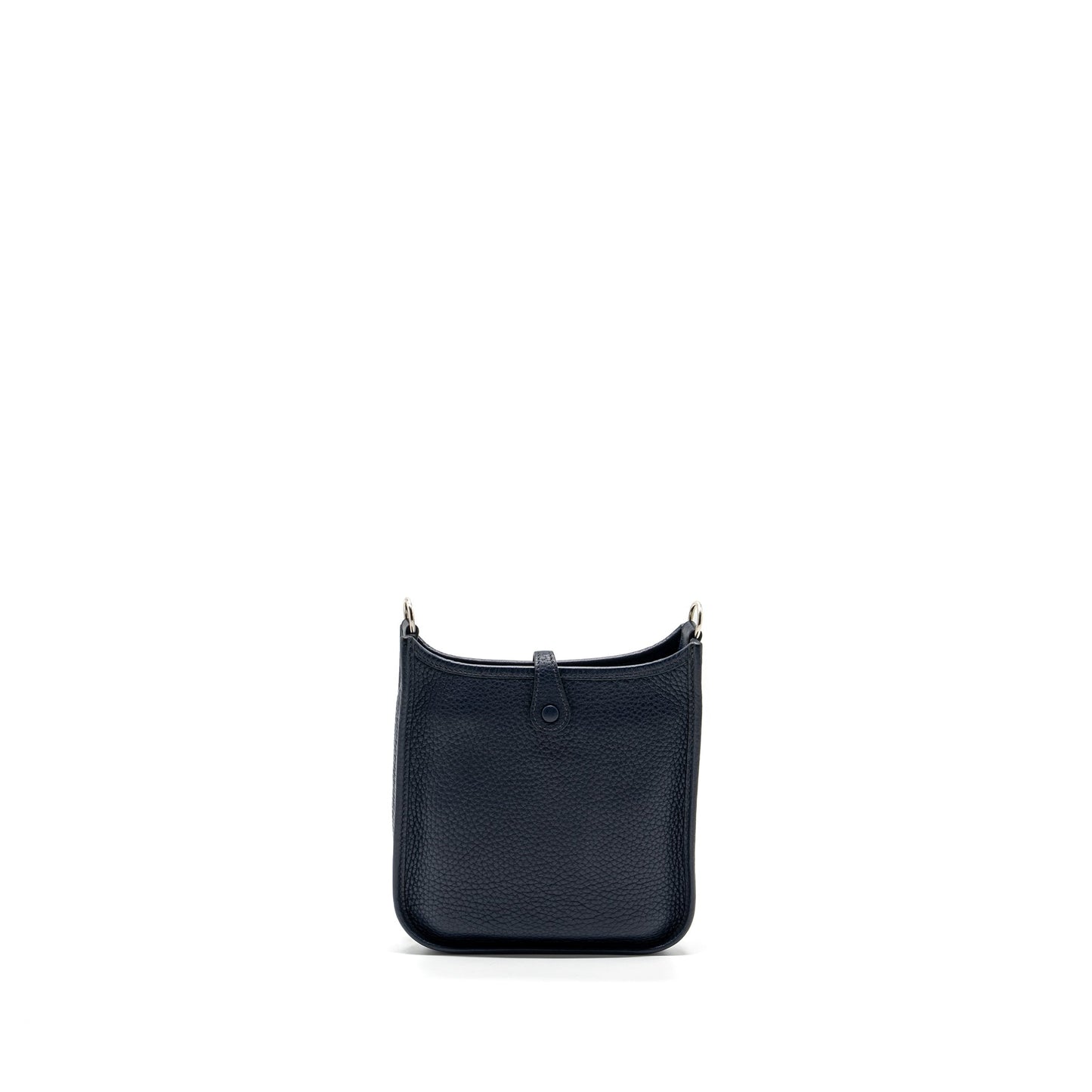 Hermes mini evelyne clemence blue nuit SHW stamp C