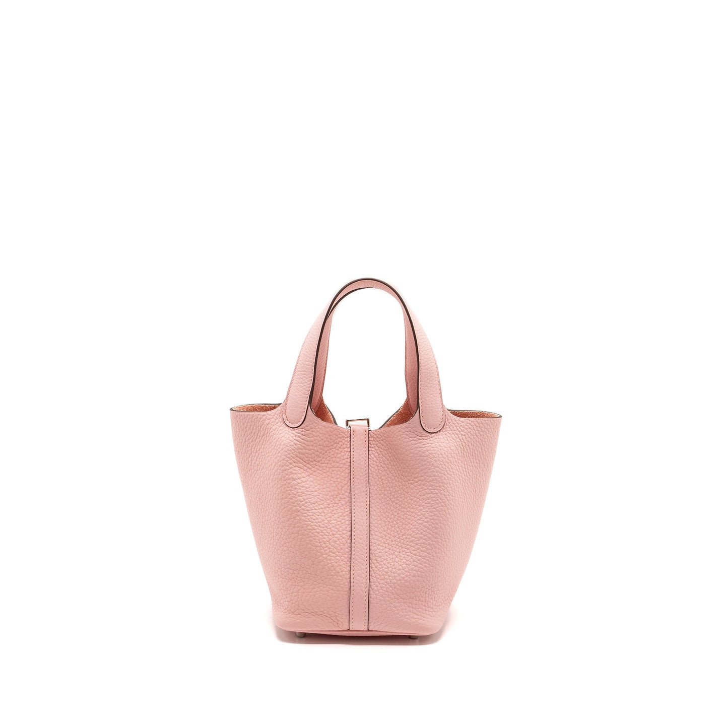 Hermes Picotin 18 Lock Bag Clemence 3Q Rose Sakura SHW Stamp U