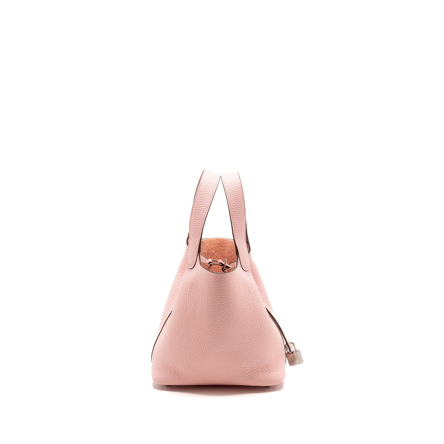 Hermes Picotin 18 Lock Bag Clemence 3Q Rose Sakura SHW Stamp U