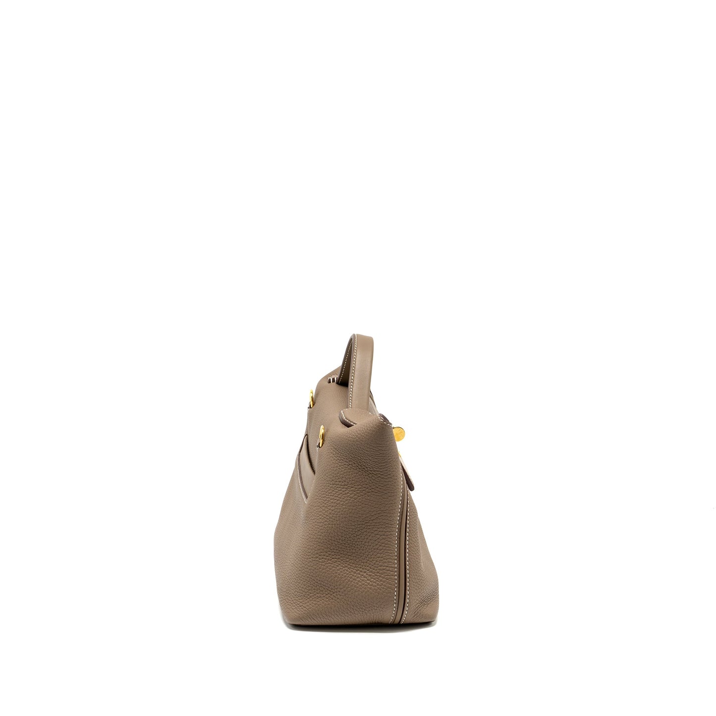 Hermes 2424 24/24-29 bag Togo/Swift etoupe GHW Stamp Z