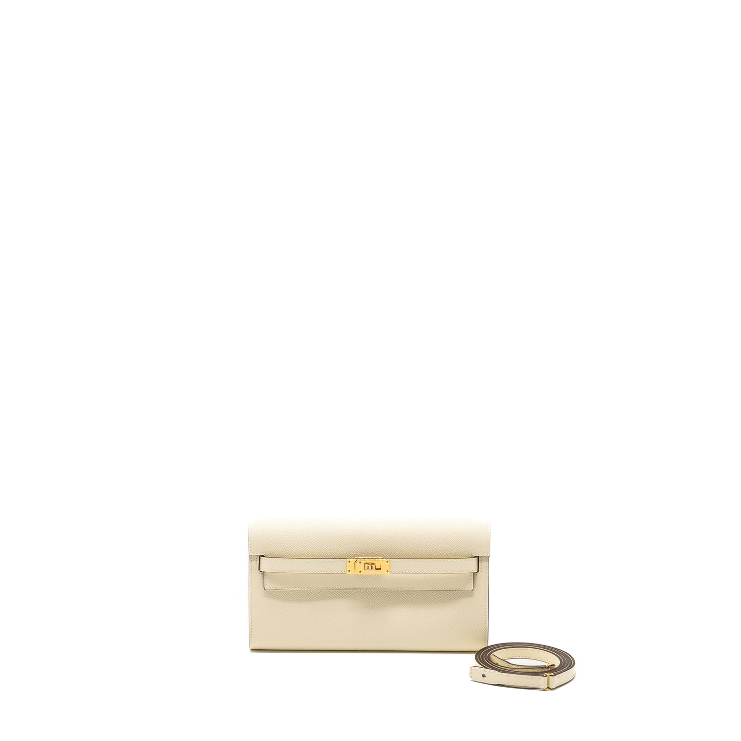 Hermes classic kelly to go epsom nata GHW Stamp B