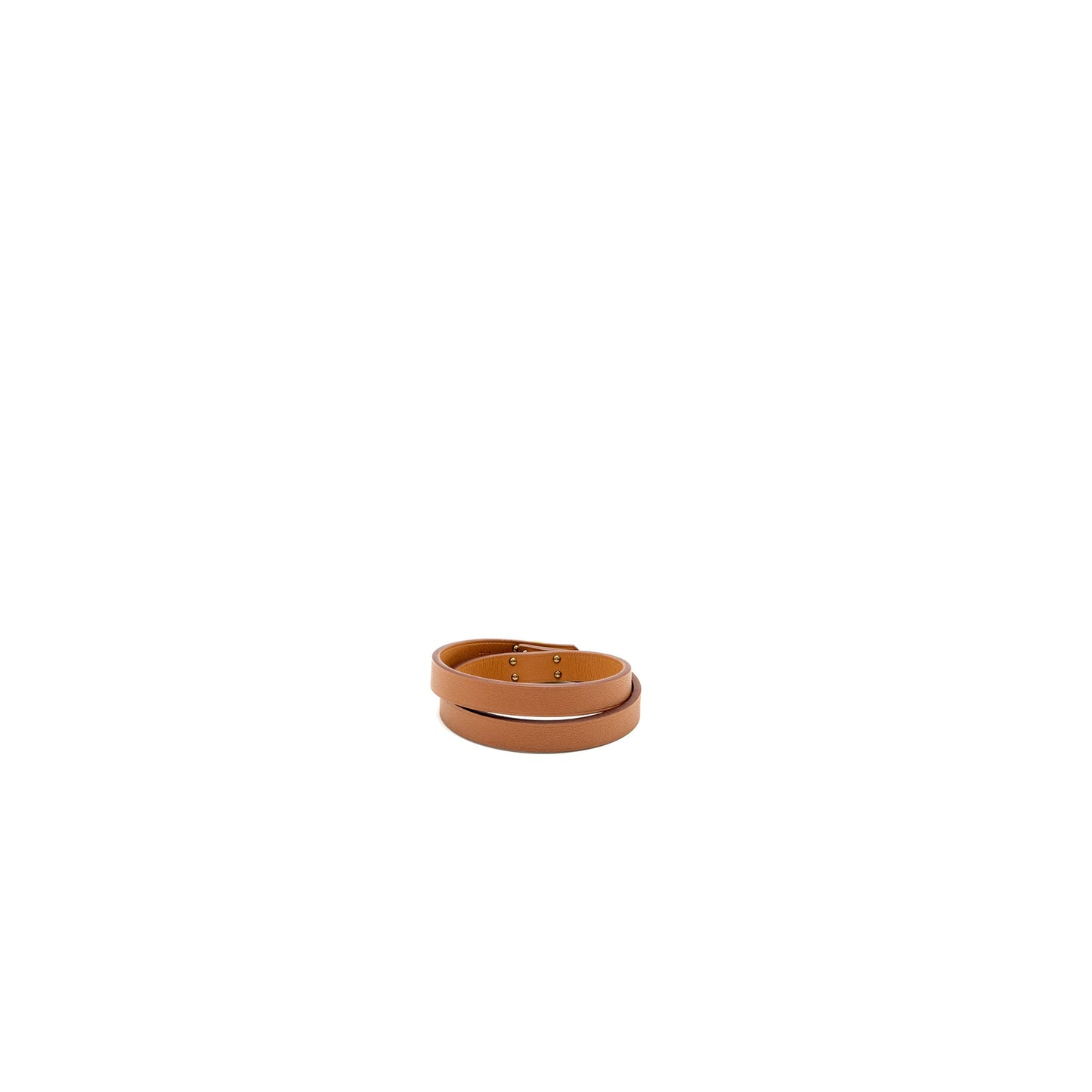 Hermes Size T3 Mini Kelly Bracelet Leather Gold GHW Stamp Z