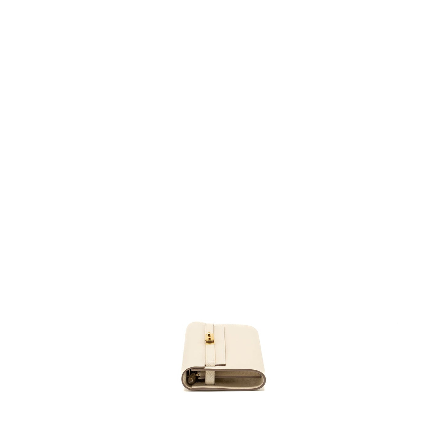 Hermes classic Kelly To Go epsom craie GHW stamp B