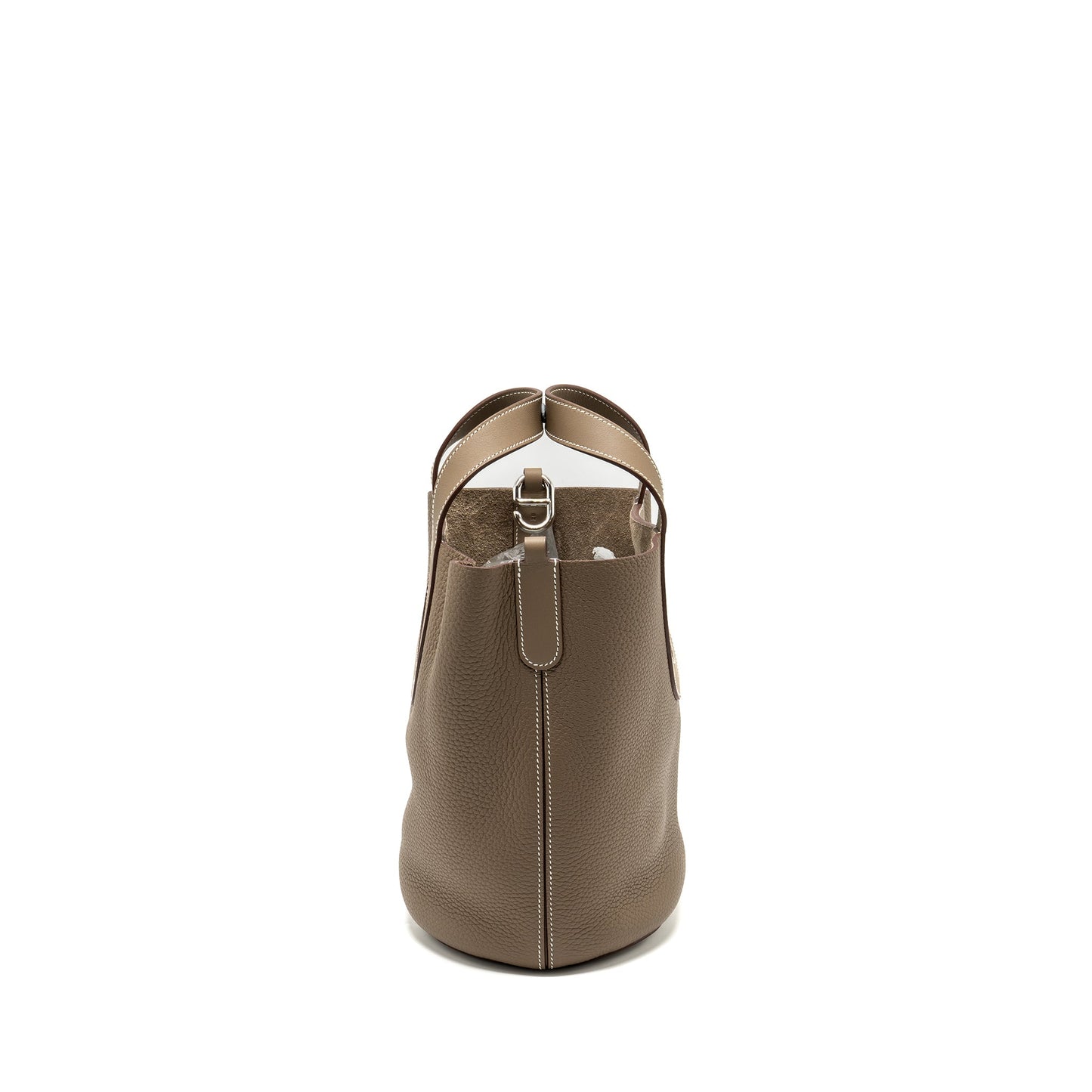 HERMES in-the-loop 23 bag Clemence etoupe SHW Stamp B