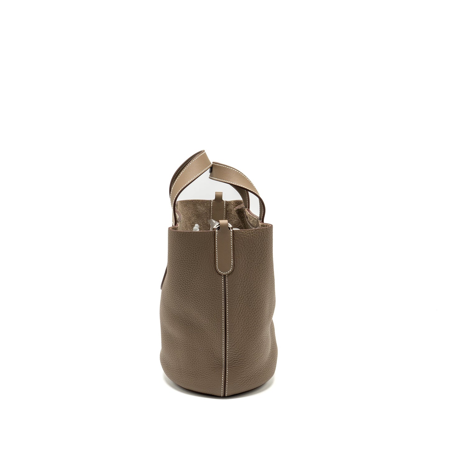 HERMES in-the-loop 23 bag Clemence etoupe SHW Stamp B