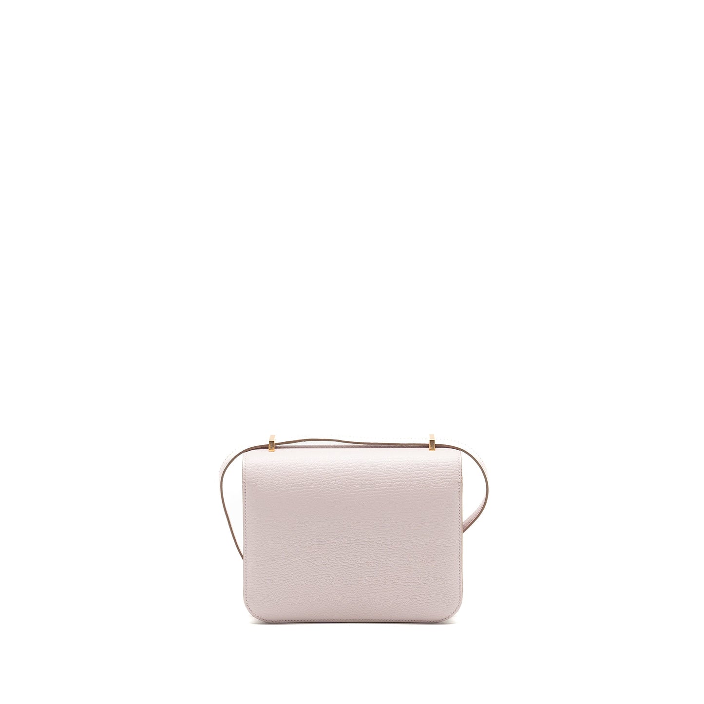 Hermes Mini Constance Chèvre Mysore Mauve Pale RGHW Stamp B
