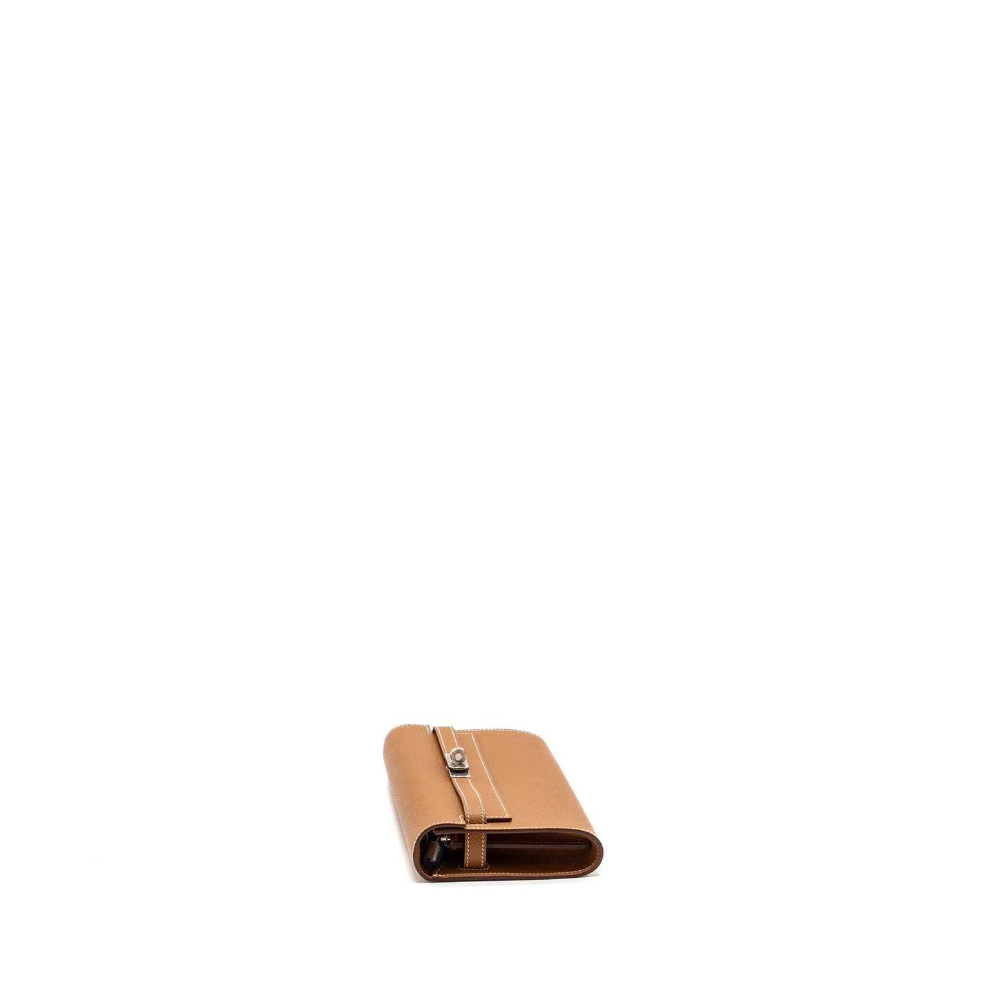 hermes kelly to go epsom gold SHW stamp Z