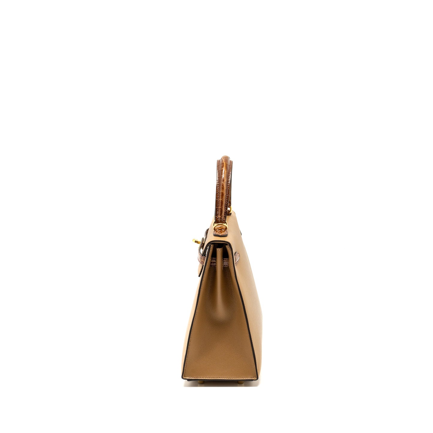 Hermes touch kelly 25 madame/ Crocodile niloticus chai/miel GHW Stamp U