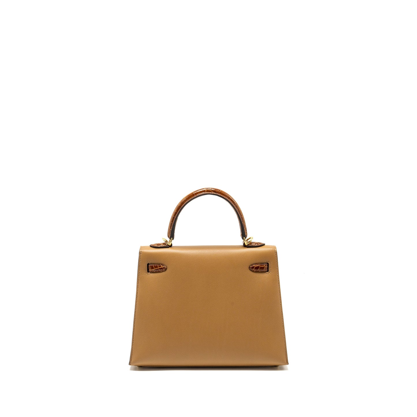 Hermes touch kelly 25 madame/ Crocodile niloticus chai/miel GHW Stamp U