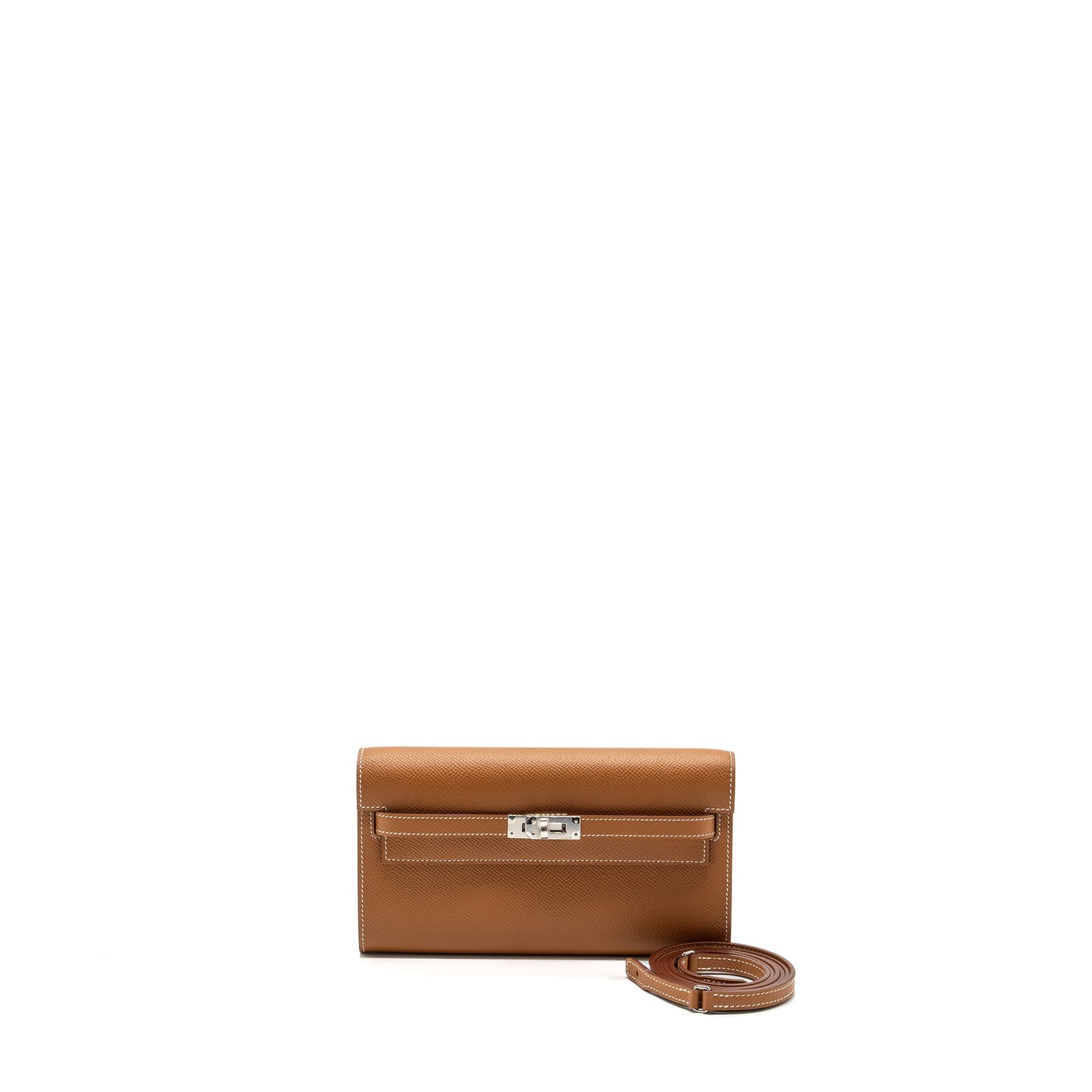 hermes kelly to go epsom gold SHW stamp Z