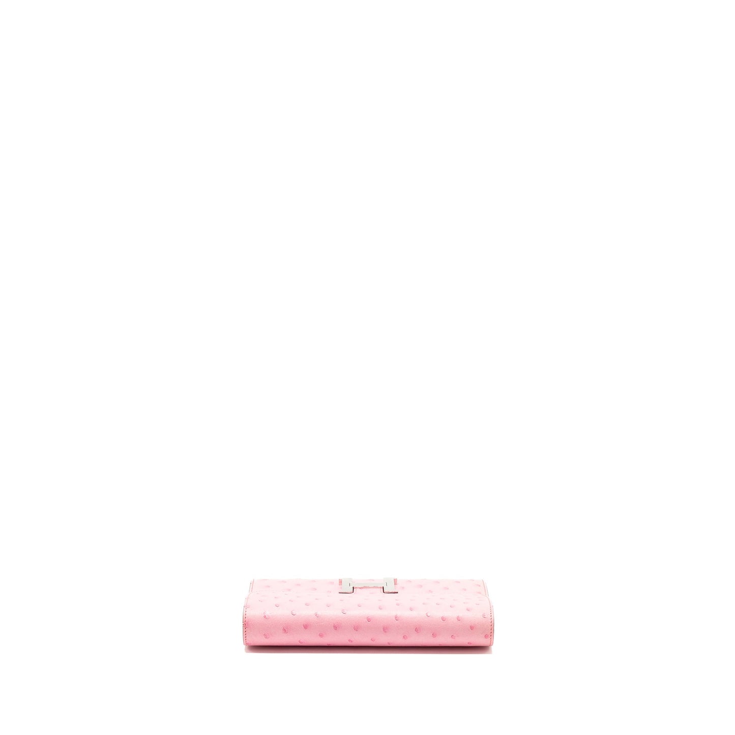Hermes Constance to go ostrich bubblegum pink SHW Stamp U