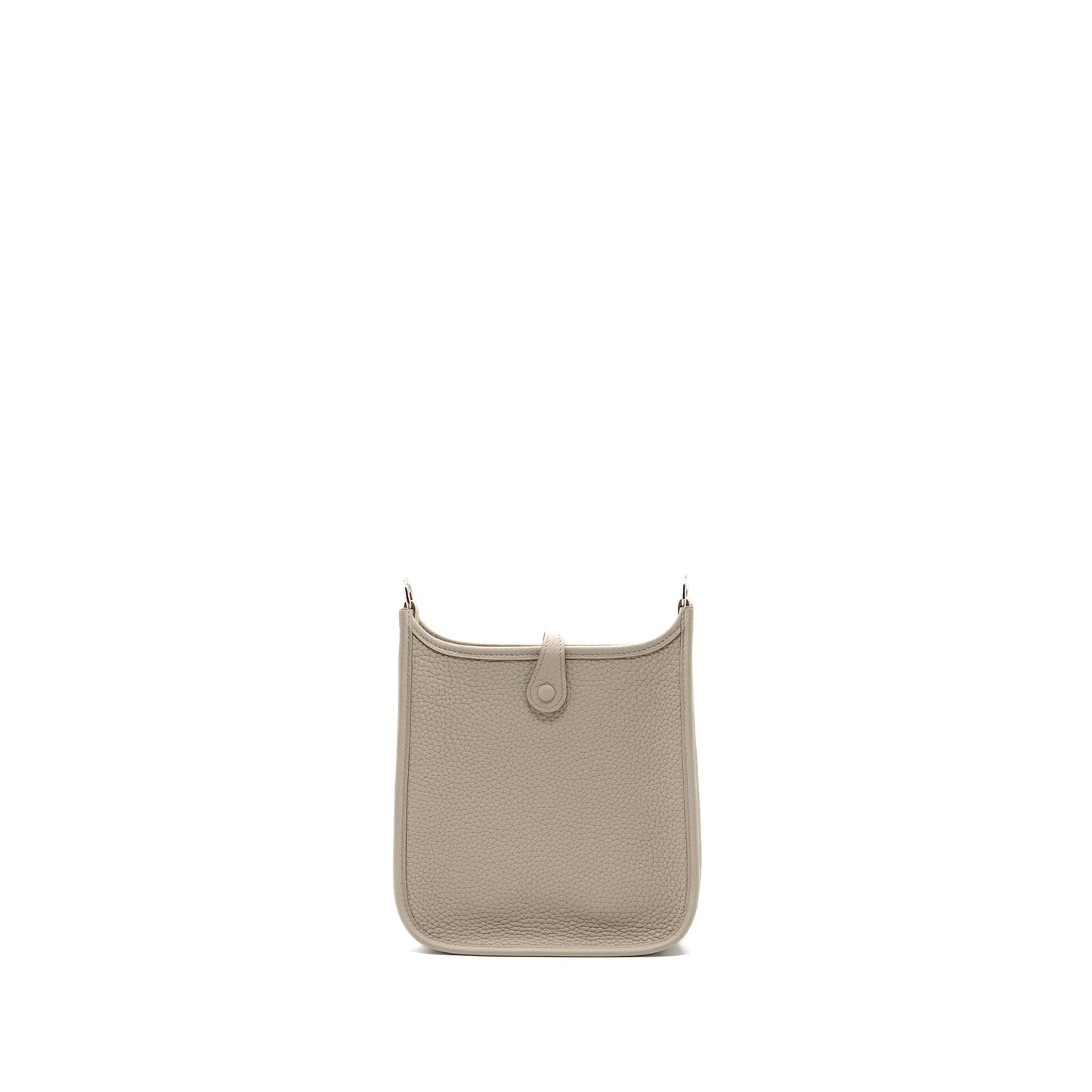 Hermes Mini Evelyn Clemence Beton SHW Stamp B