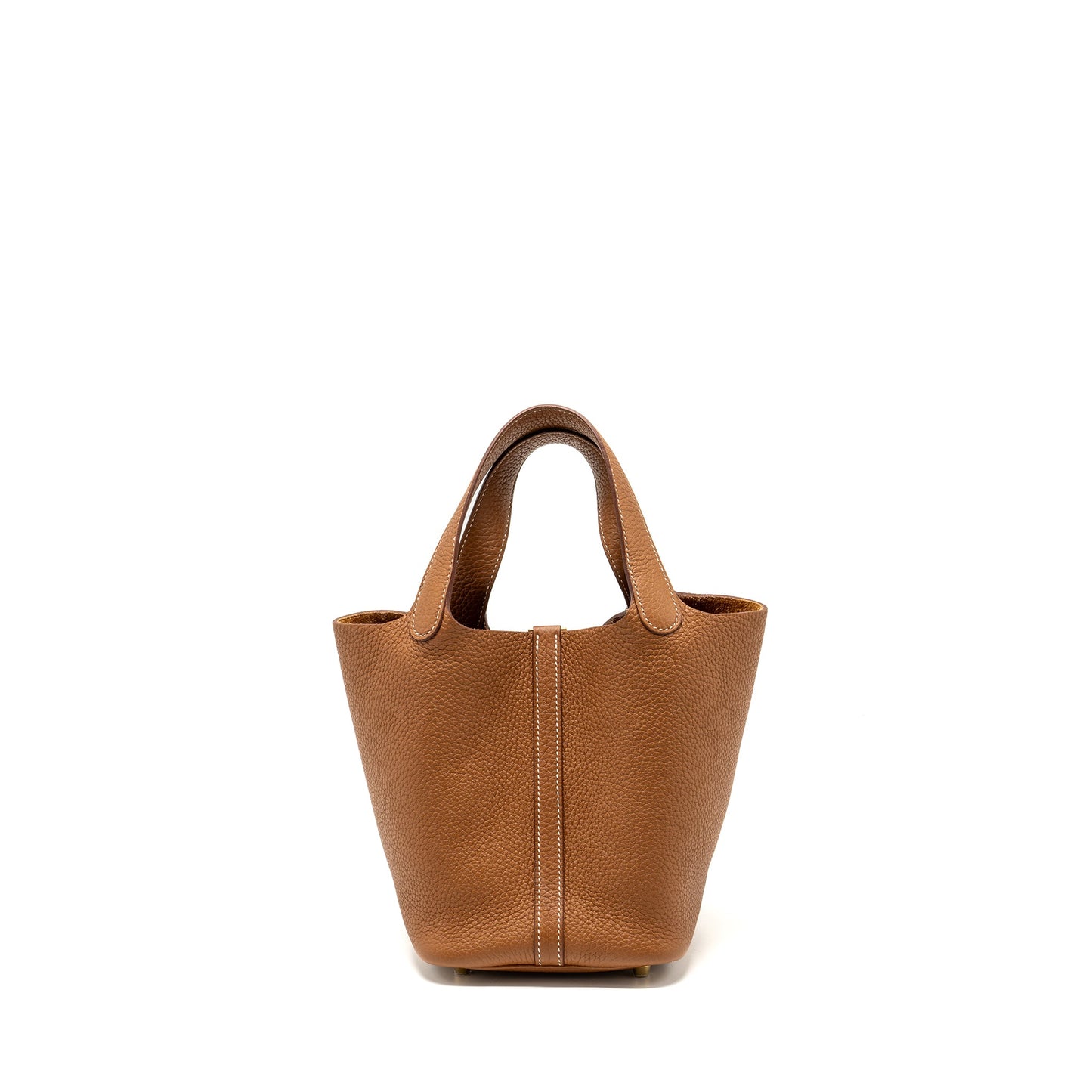 Hermes picotin 18 lock bag clemence gold GHW stamp Y