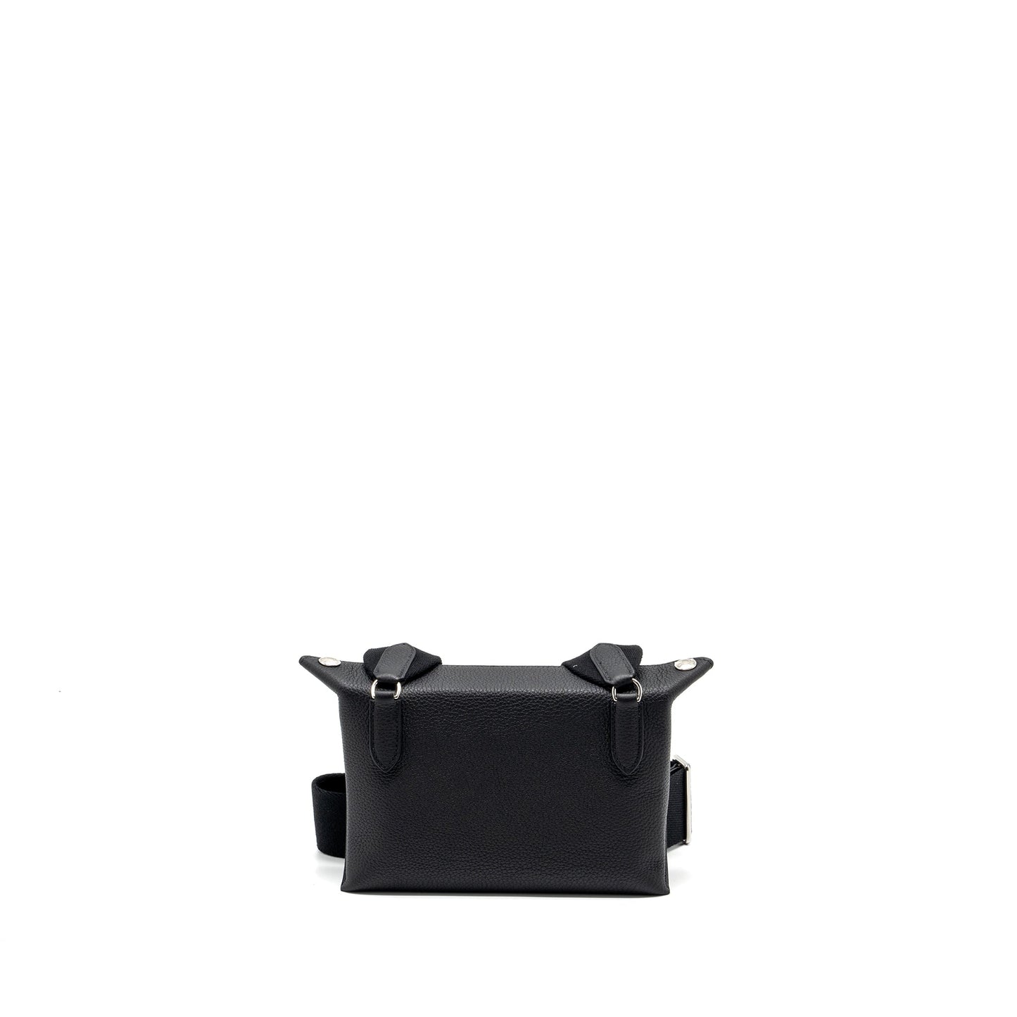 Hermes Videpoches togo black SHW stamp B