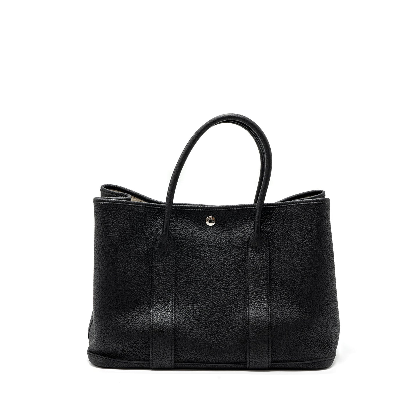 Hermes Garden Party 36 Negonda Black SHW Stamp C