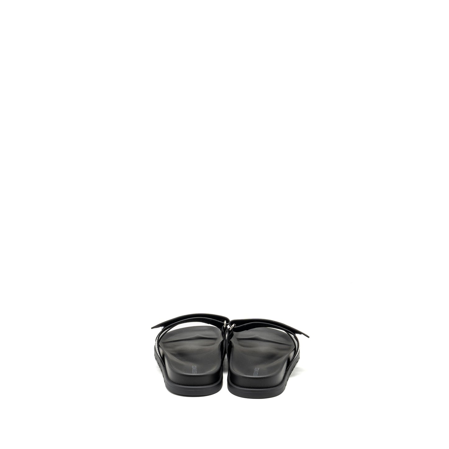 Hermes size 37.5 Chypre sandals black
