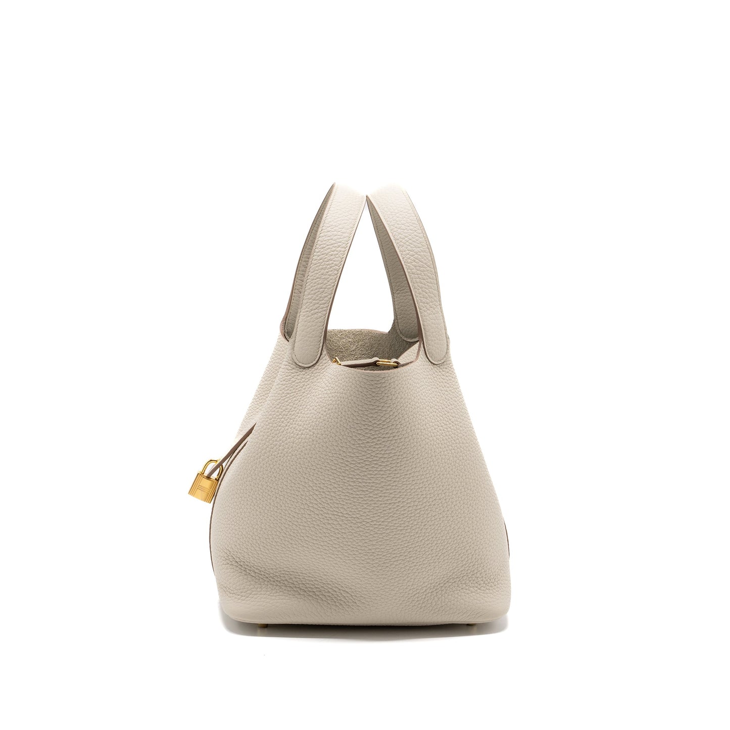 Hermes Picotin 22 Clemence Beton GHW Stamp B