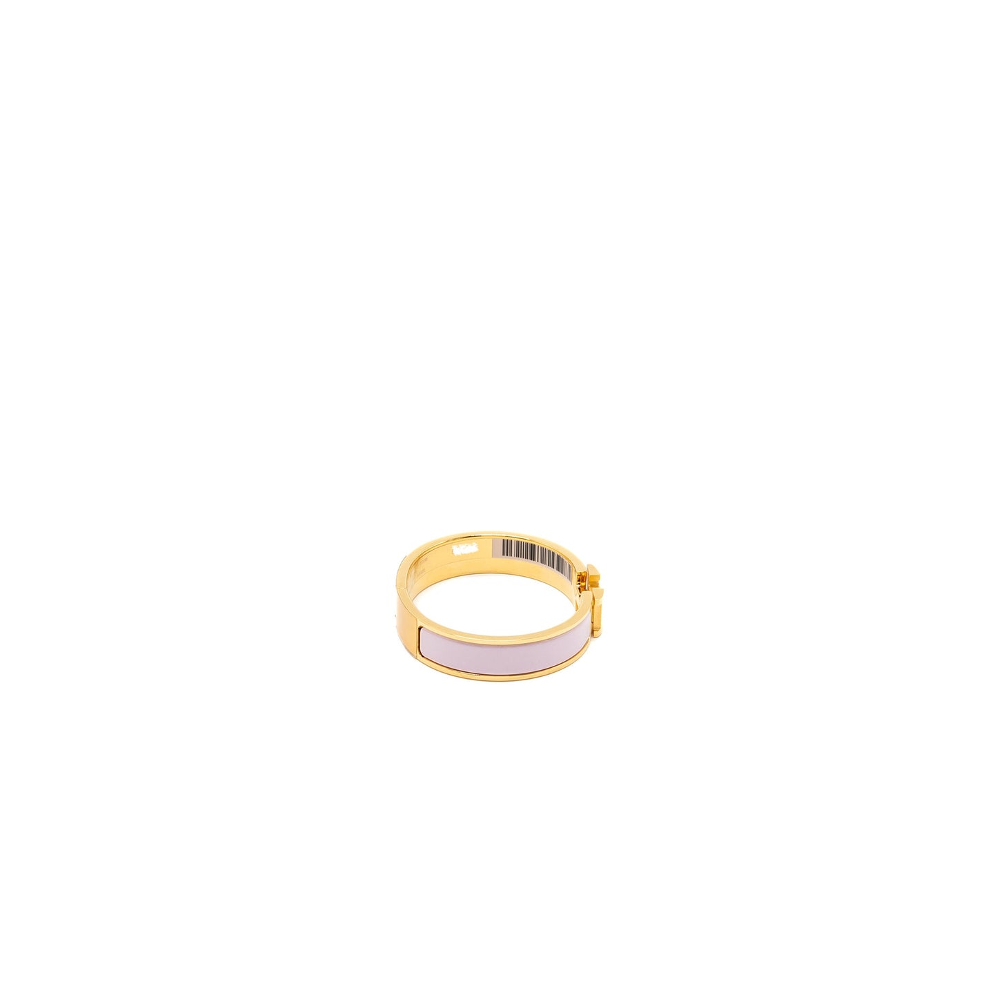 Hermes size PM clic H bracelet Rose Dragee GHW