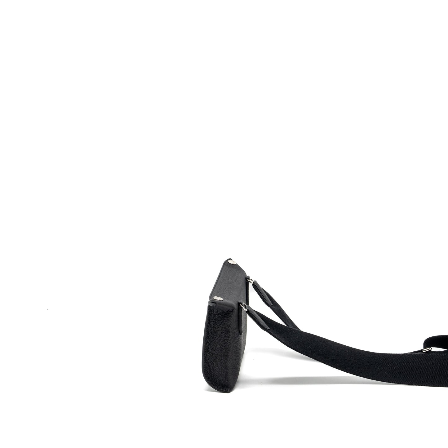 Hermes Videpoches togo black SHW stamp B