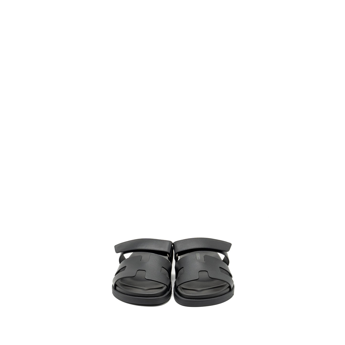 Hermes size 37.5 Chypre sandals black