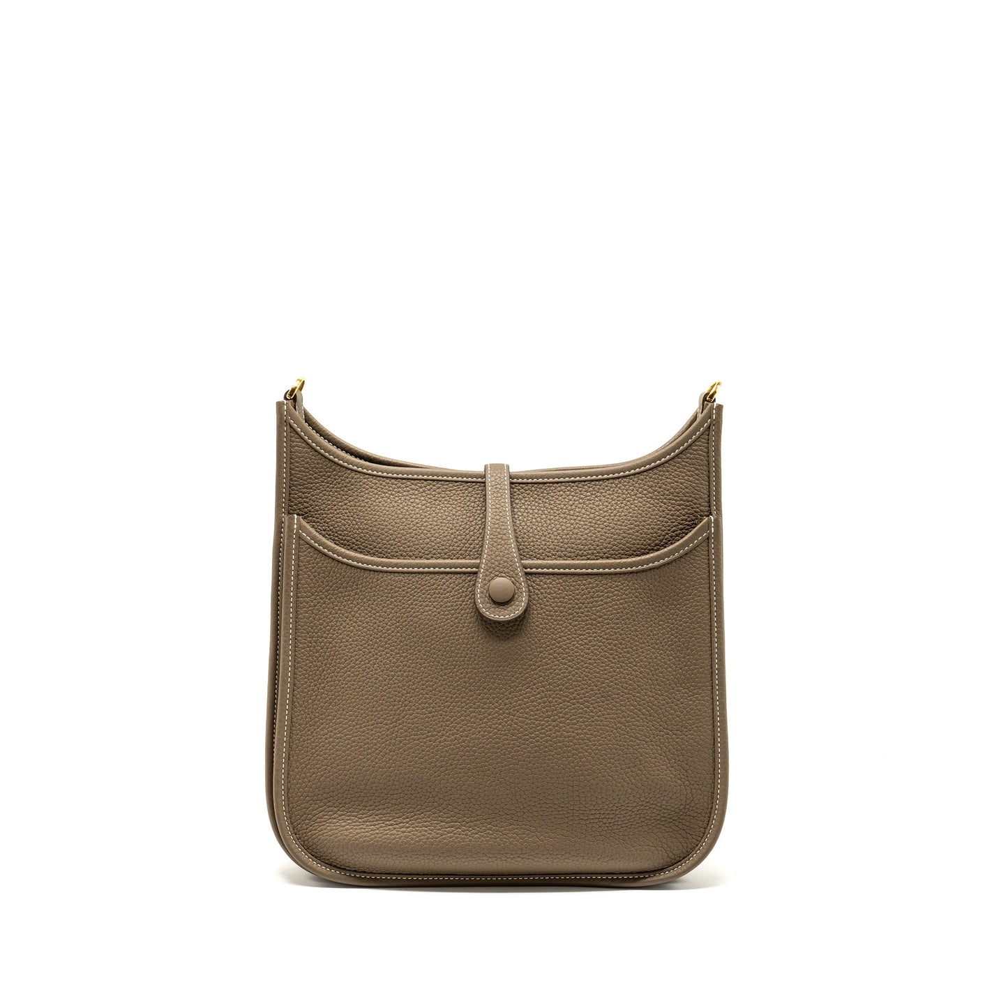 Hermes Evelyne 29 clemence etoupe GHW stamp D