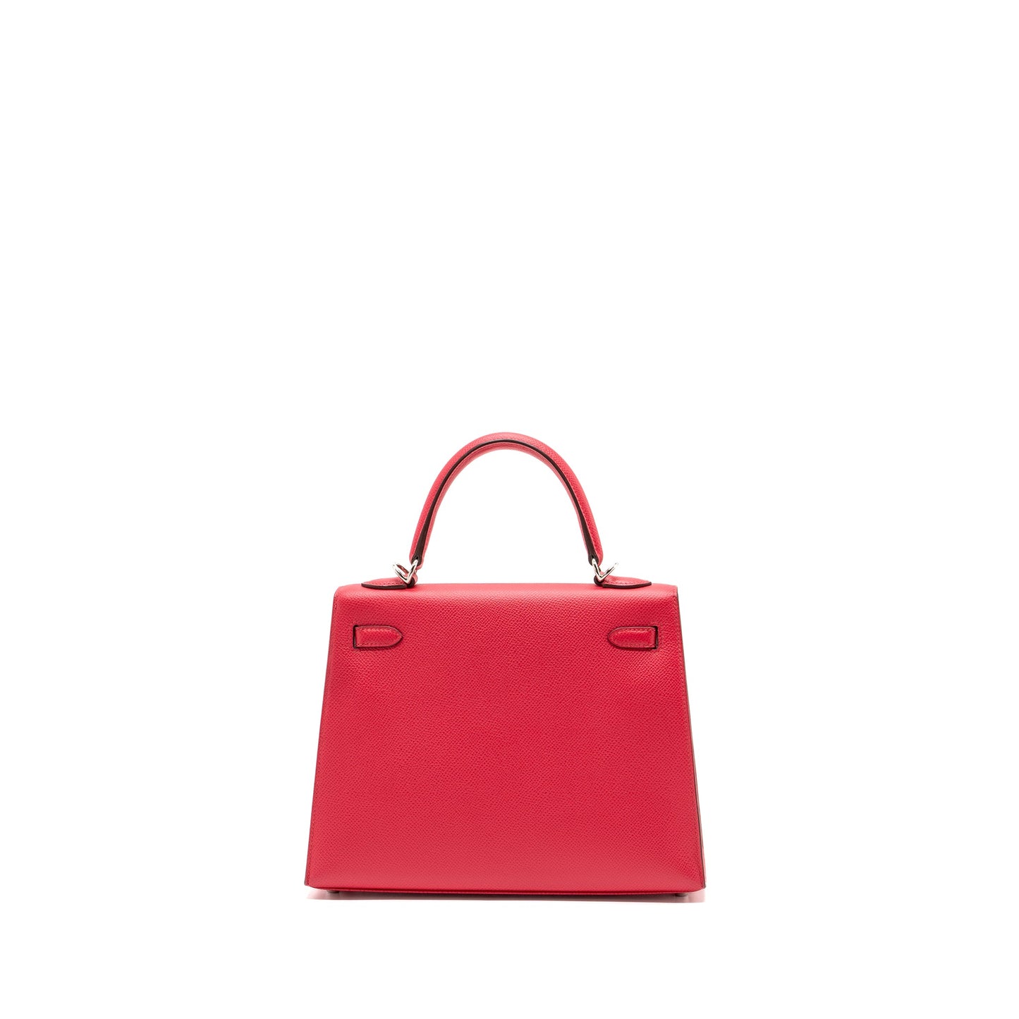 Hermes Kelly 25 Epsom Rose Extreme SHW Stamp D