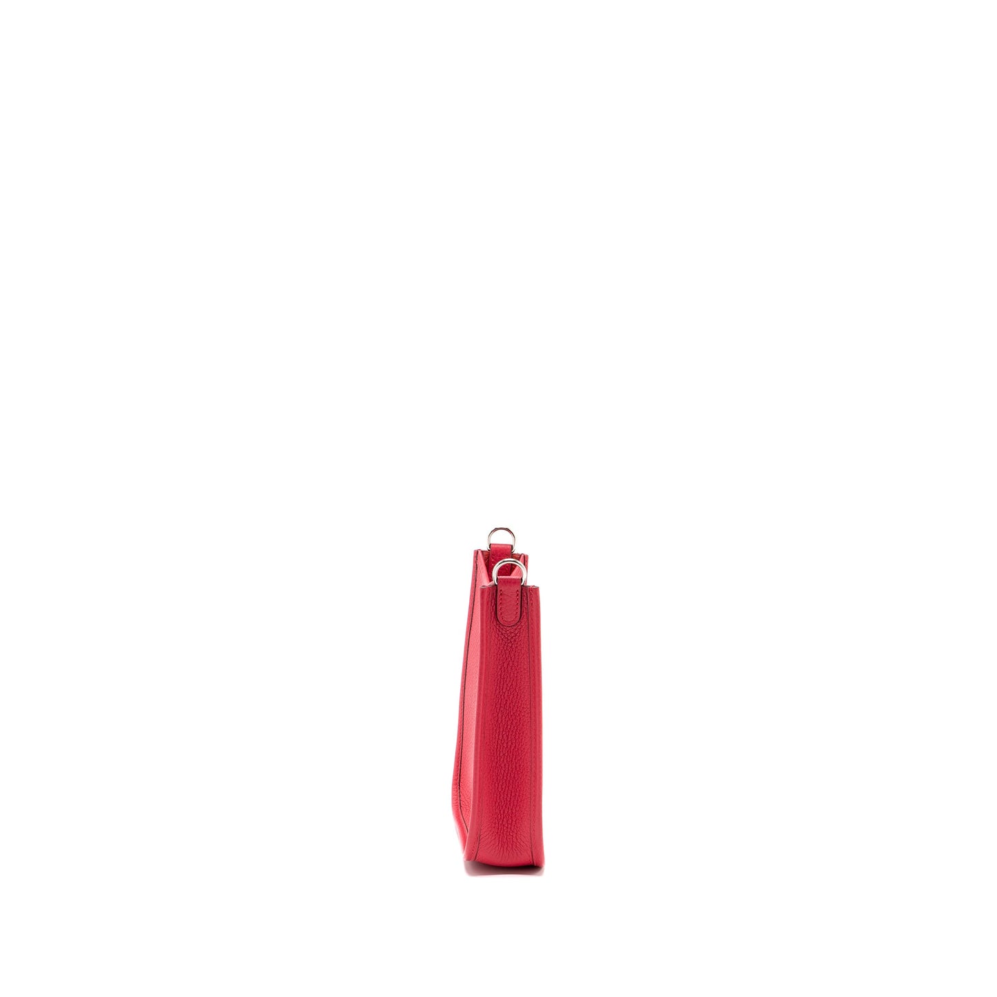 Hermes Mini Evelyne Clemence Rose Extreme SHW Stamp D